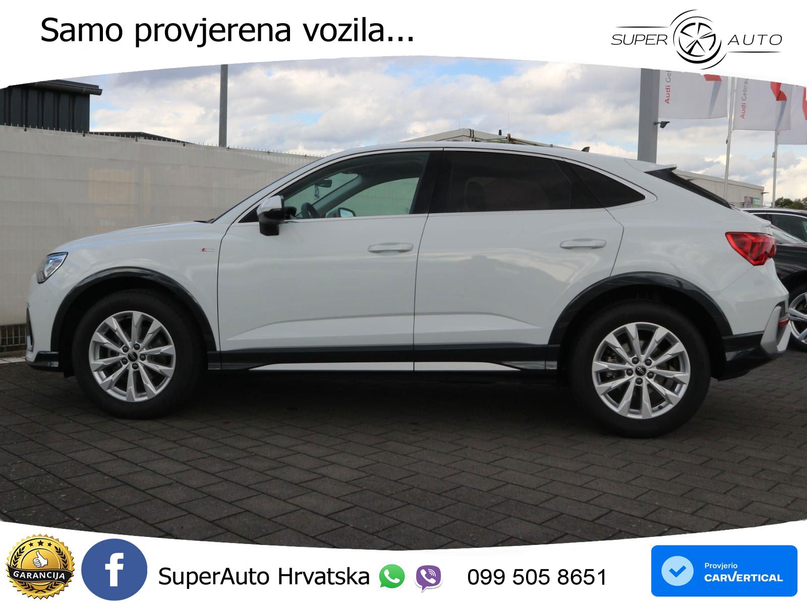 Audi Q3 II Sportback 35 TFSI (150 KS) S tronic S line LED+GR SJED+ACC