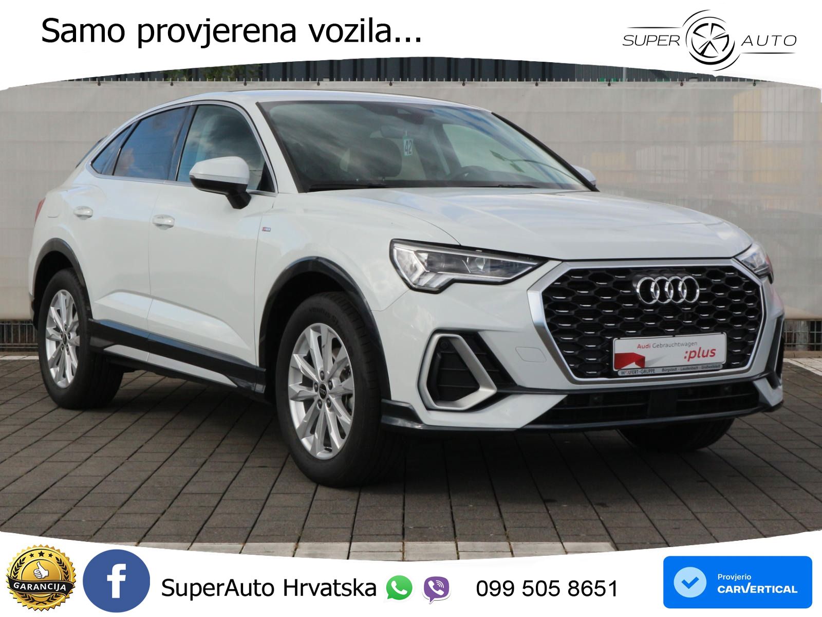 Audi Q3 II Sportback 35 TFSI (150 KS) S tronic S line LED+GR SJED+ACC