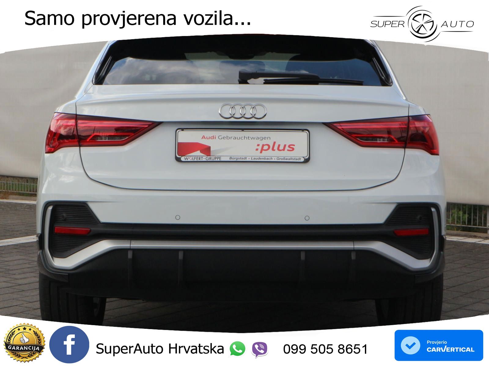 Audi Q3 II Sportback 35 TFSI (150 KS) S tronic S line LED+GR SJED+ACC