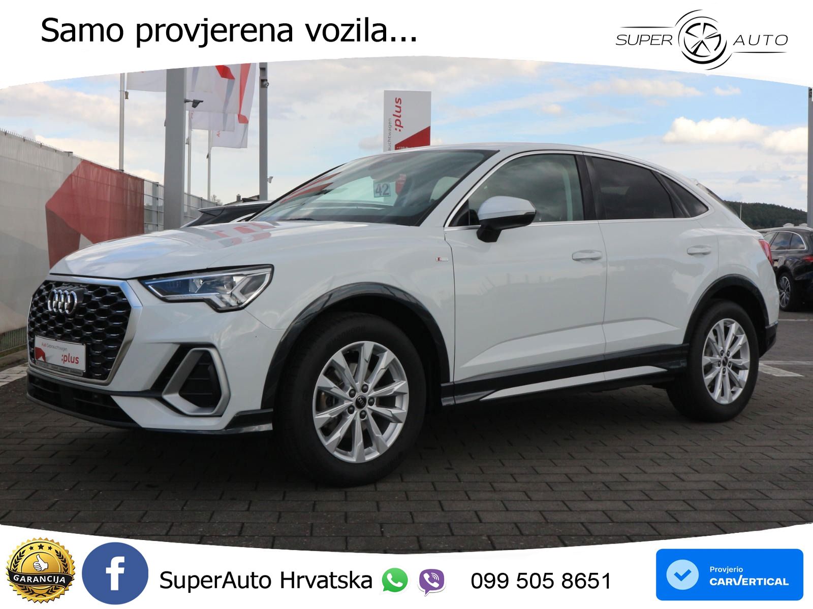 Audi Q3 II Sportback 35 TFSI (150 KS) S tronic S line LED+GR SJED+ACC