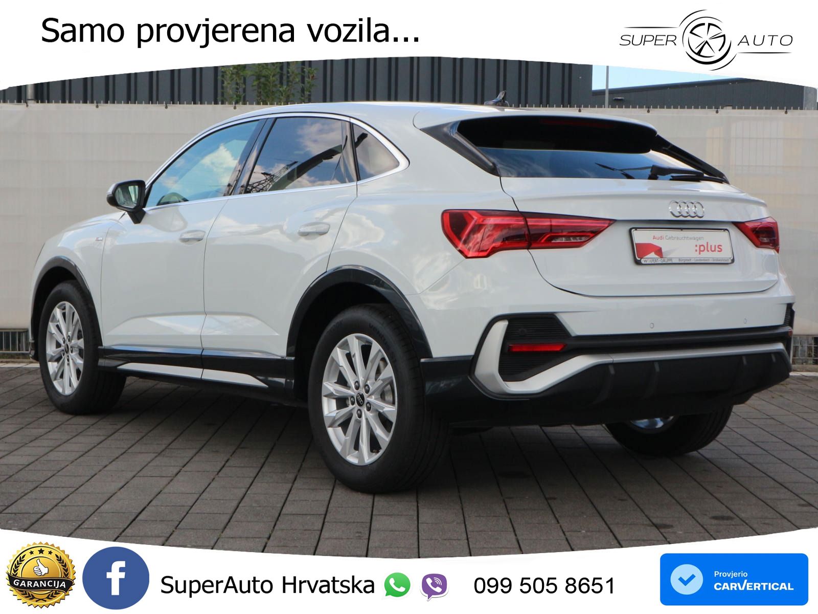 Audi Q3 II Sportback 35 TFSI (150 KS) S tronic S line LED+GR SJED+ACC