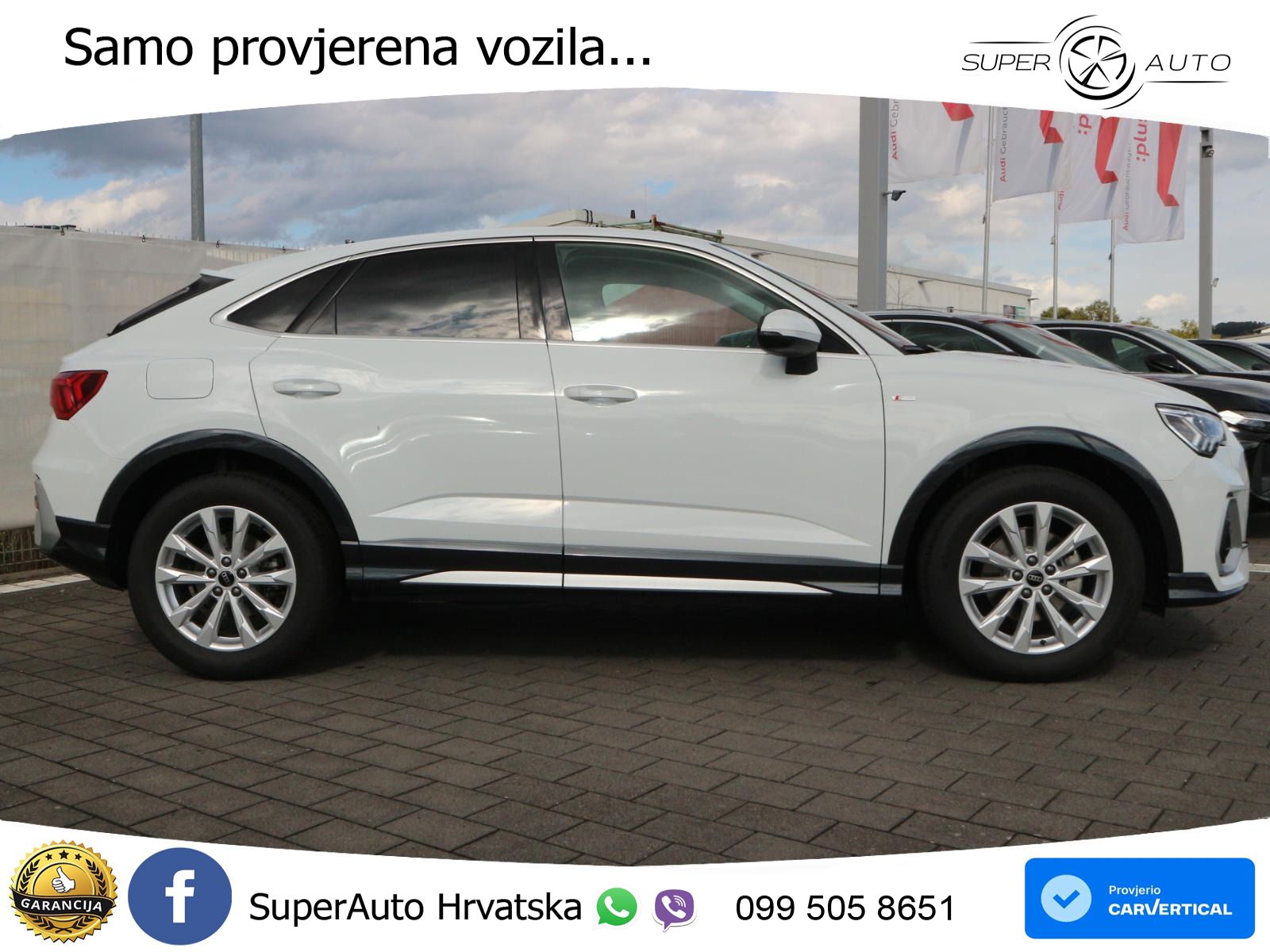 Audi Q3 II Sportback 35 TFSI (150 KS) S tronic S line LED+GR SJED+ACC
