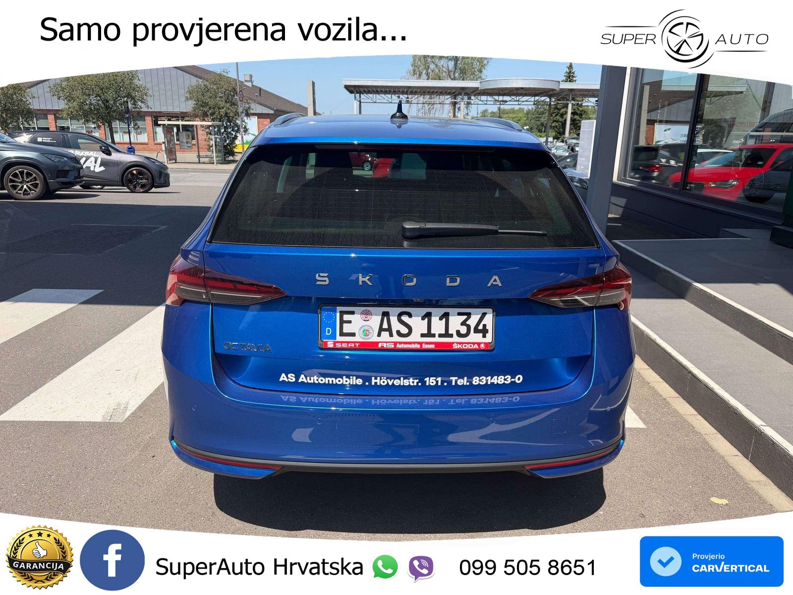 Škoda Octavia Combi 1.5 TSI (150 KS) DSG LED+GR SJED+ACC