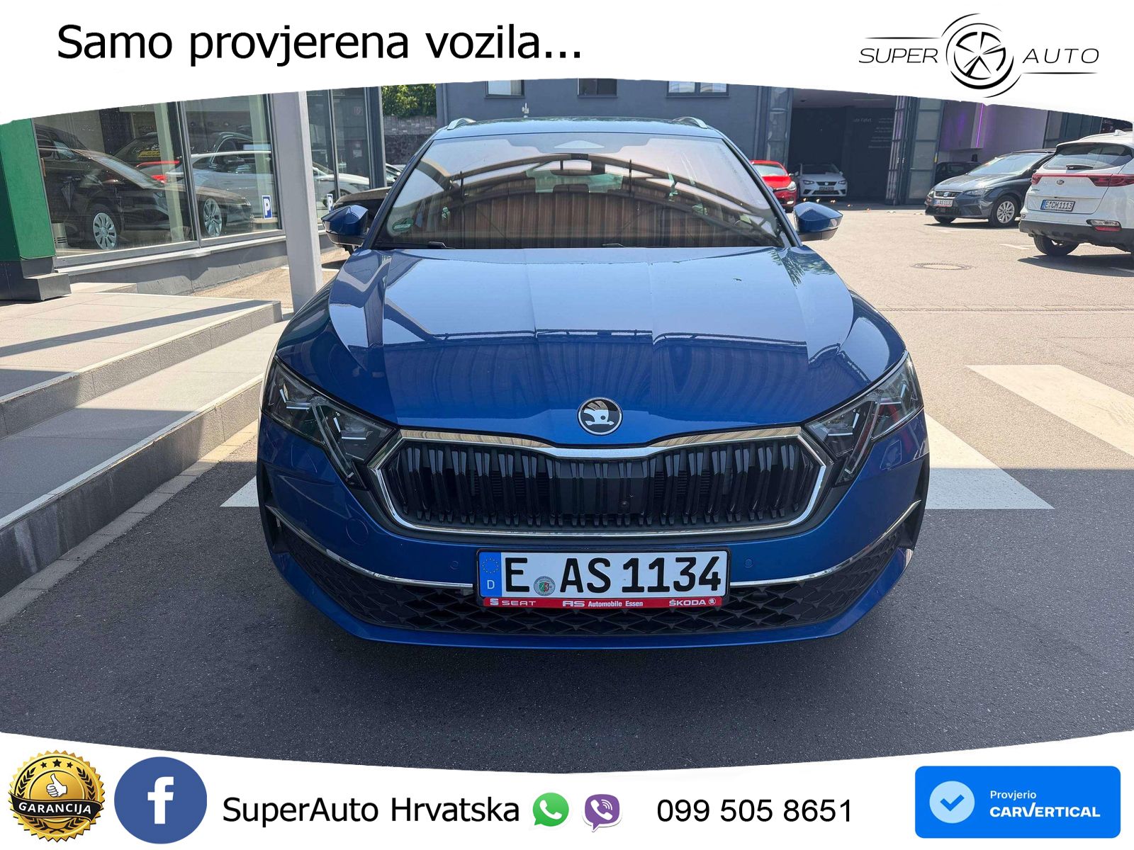 Škoda Octavia Combi 1.5 TSI (150 KS) DSG LED+GR SJED+ACC