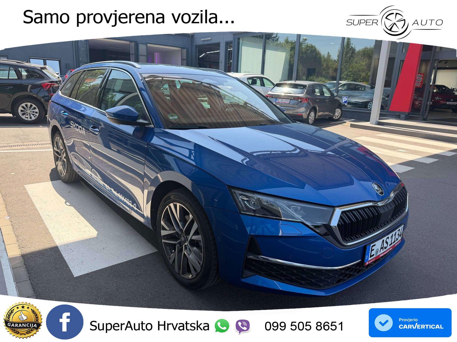 Škoda Octavia Combi 1.5 TSI (150 KS) DSG LED+GR SJED+ACC