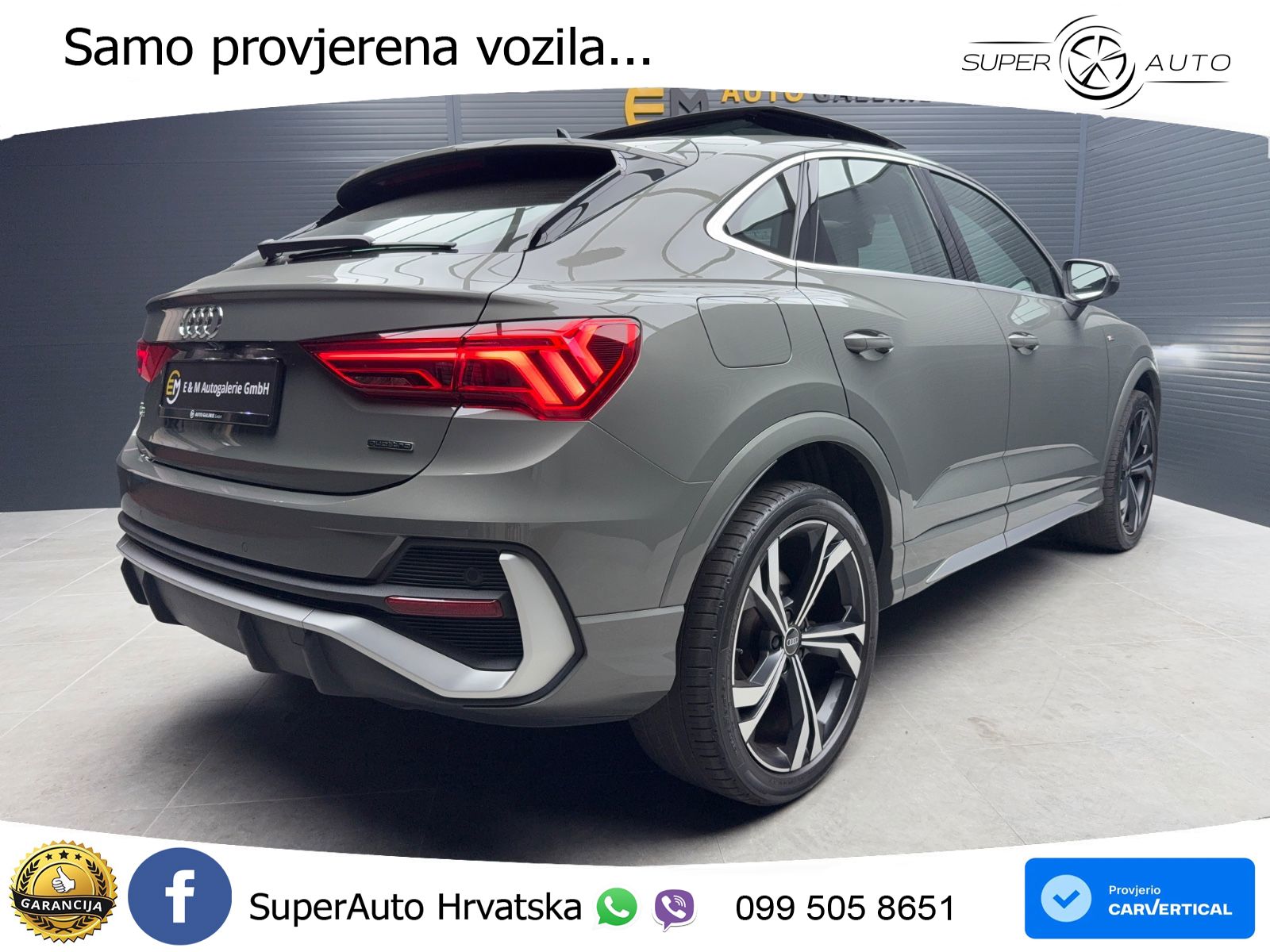 Audi Q3 Sportback 40 TFSI (190 KS) quattro S tronic S line