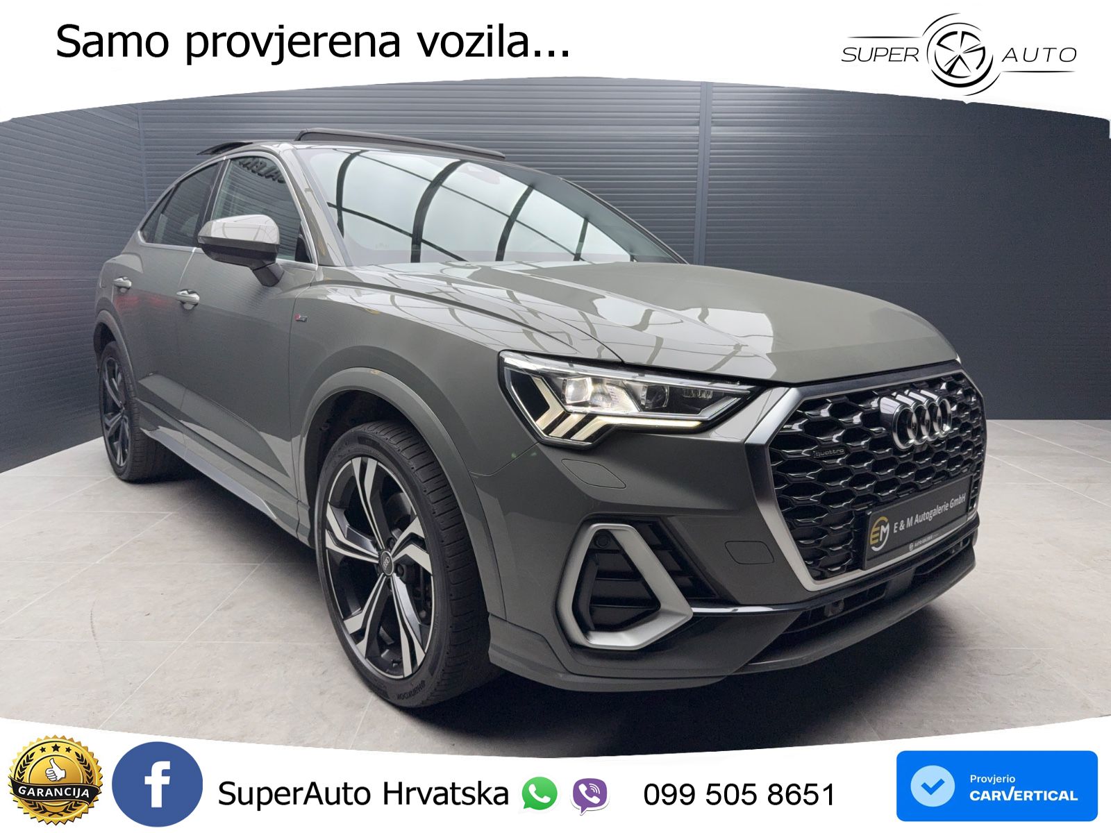 Audi Q3 Sportback 40 TFSI (190 KS) quattro S tronic S line