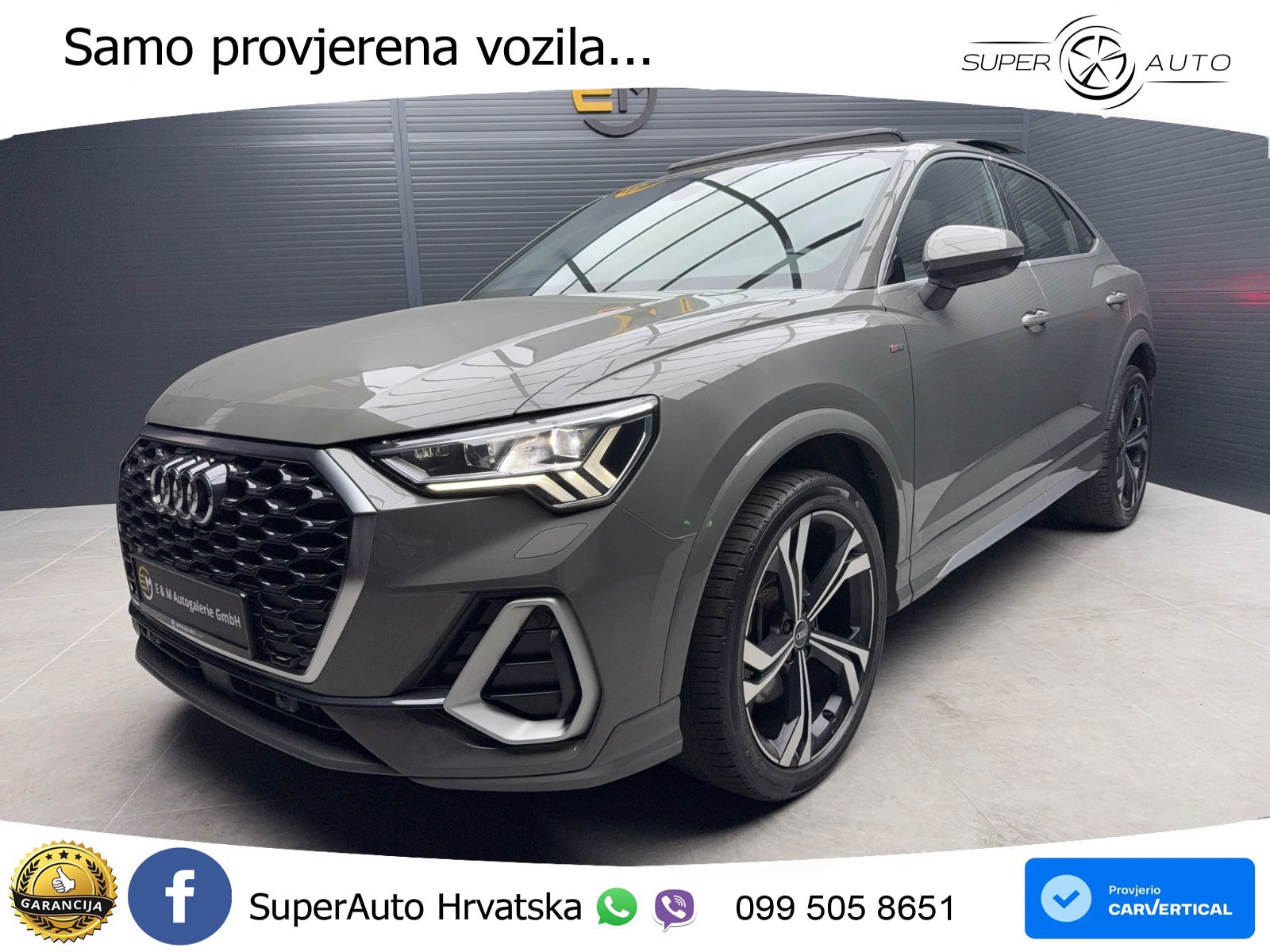 Audi Q3 Sportback 40 TFSI (190 KS) quattro S tronic S line