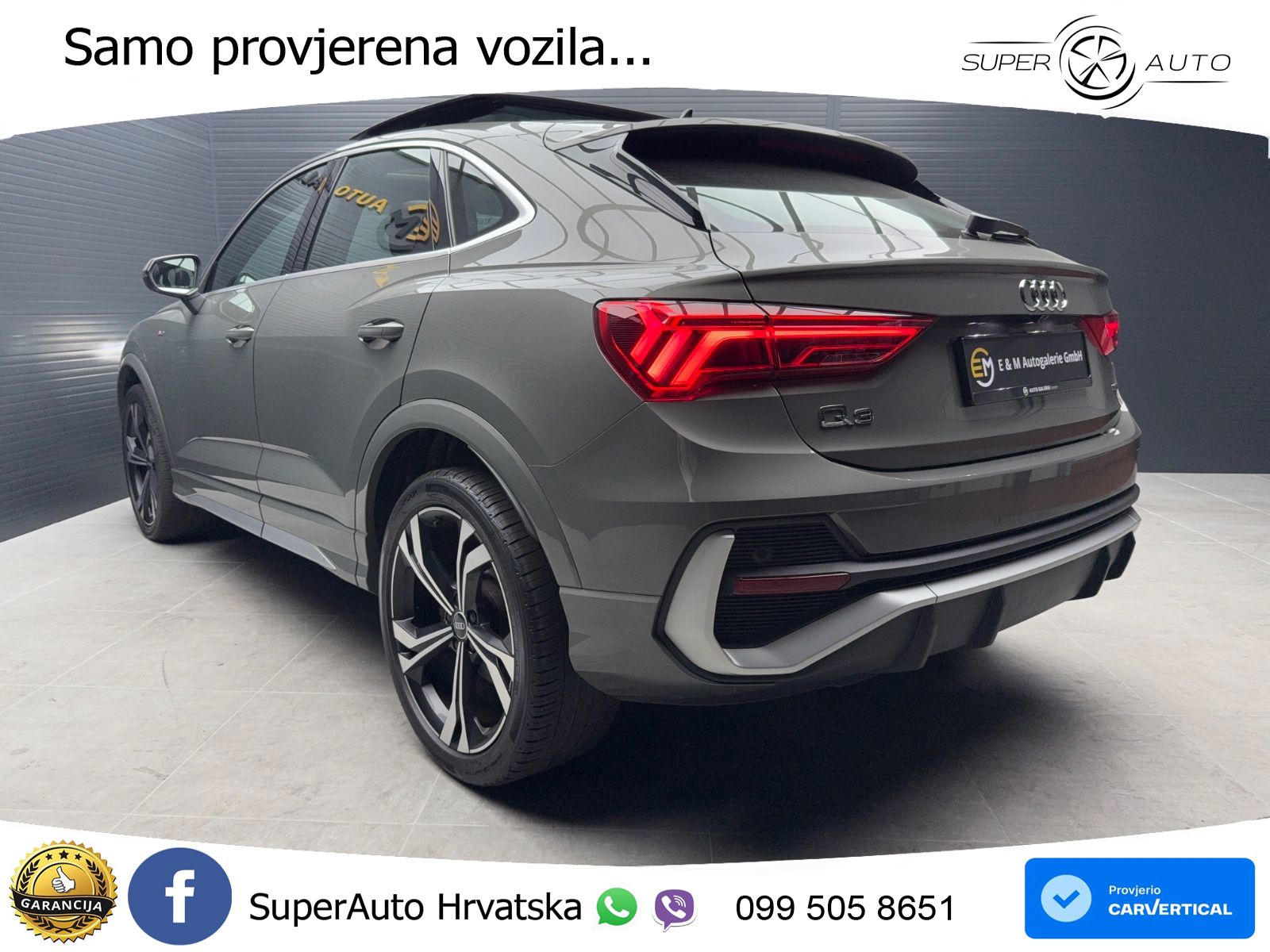 Audi Q3 Sportback 40 TFSI (190 KS) quattro S tronic S line