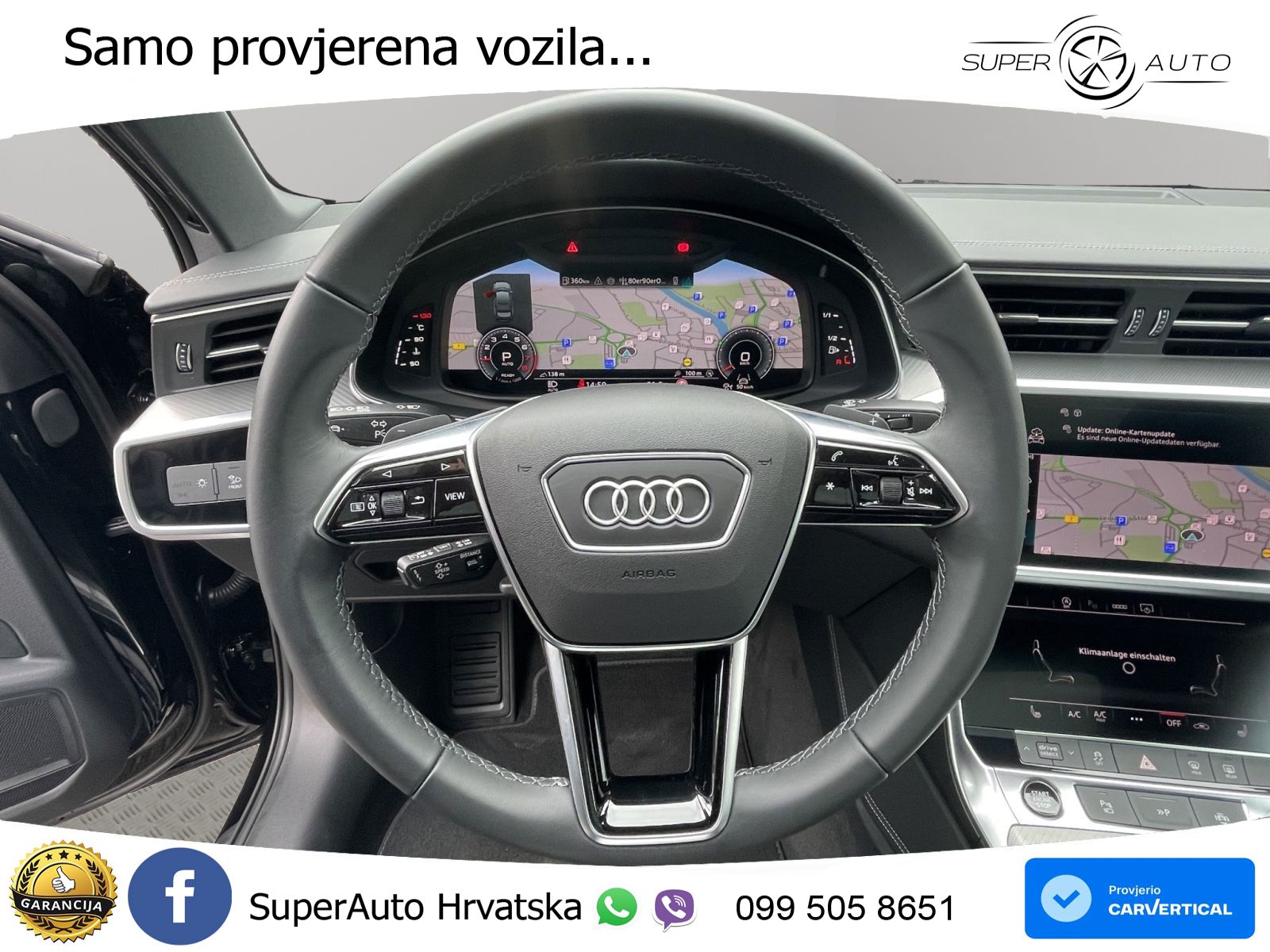 Audi A6 45 TFSI (265 KS) quattro ultra S tronic LED+GR SJED+ACC