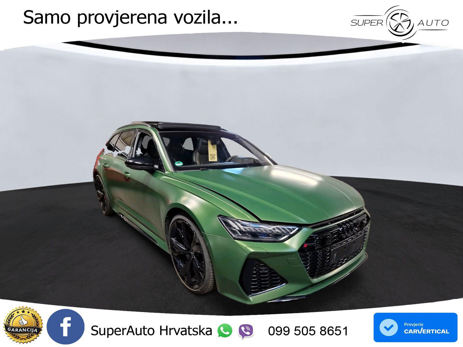 Audi RS6 Avant 4.0 TFSI V8 (600 KS) quattro Tiptronic Kuka LED+GR SJED+ACC