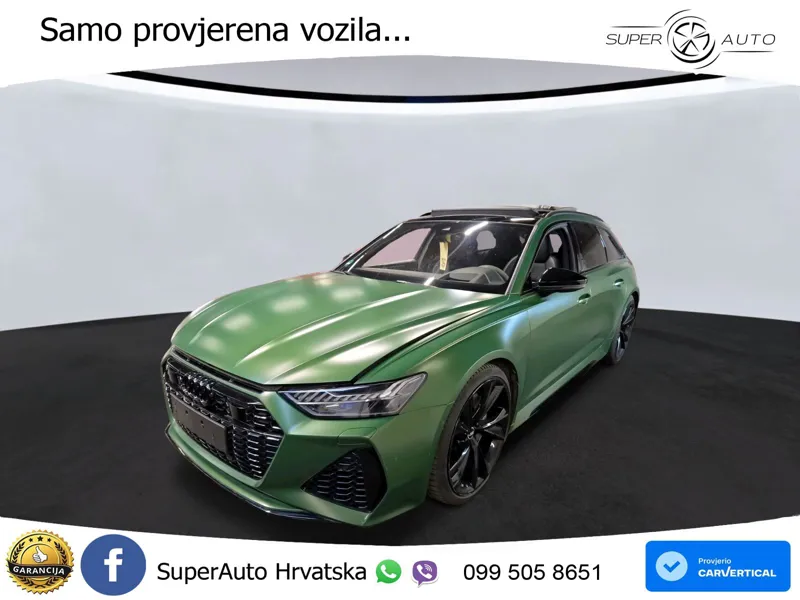 Audi RS6 Avant 4.0 TFSI V8 (600 KS) quattro Tiptronic Kuka LED+GR SJED+ACC