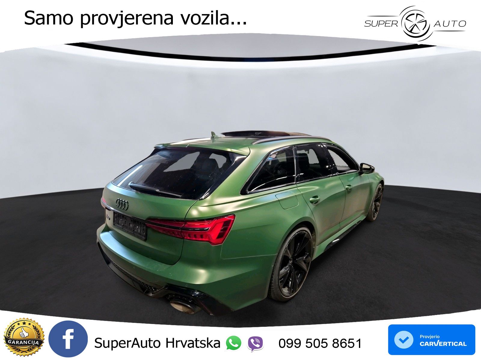 Audi RS6 Avant 4.0 TFSI V8 (600 KS) quattro Tiptronic Kuka LED+GR SJED+ACC