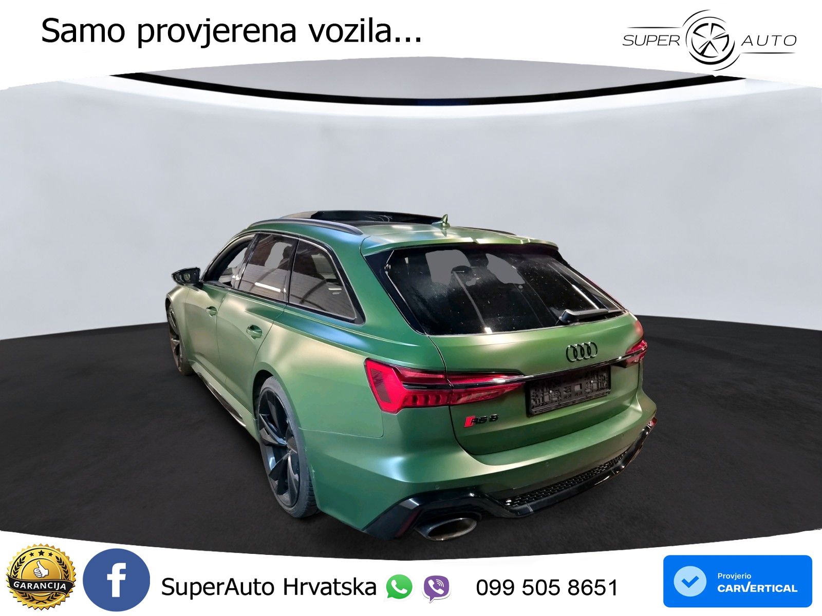 Audi RS6 Avant 4.0 TFSI V8 (600 KS) quattro Tiptronic Kuka LED+GR SJED+ACC