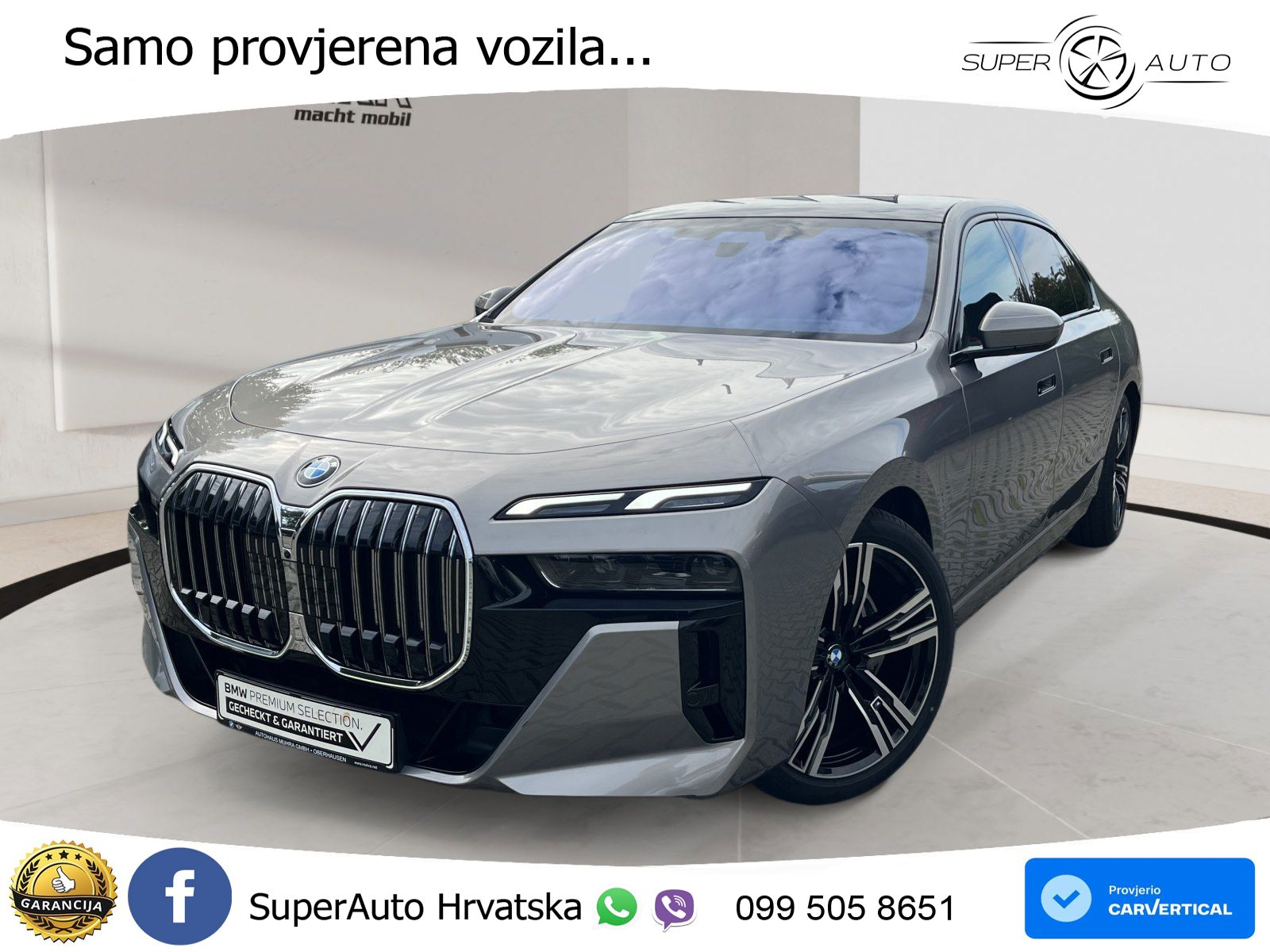 BMW 740d (299 KS) xDrive Steptronic M Sport ACC+HEAD+4xGR SJED+360+PANO