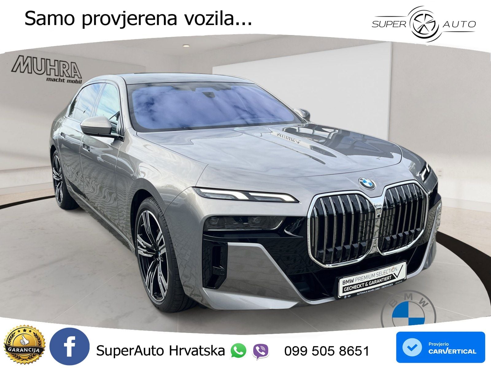 BMW 740d (299 KS) xDrive Steptronic M Sport ACC+HEAD+4xGR SJED+360+PANO