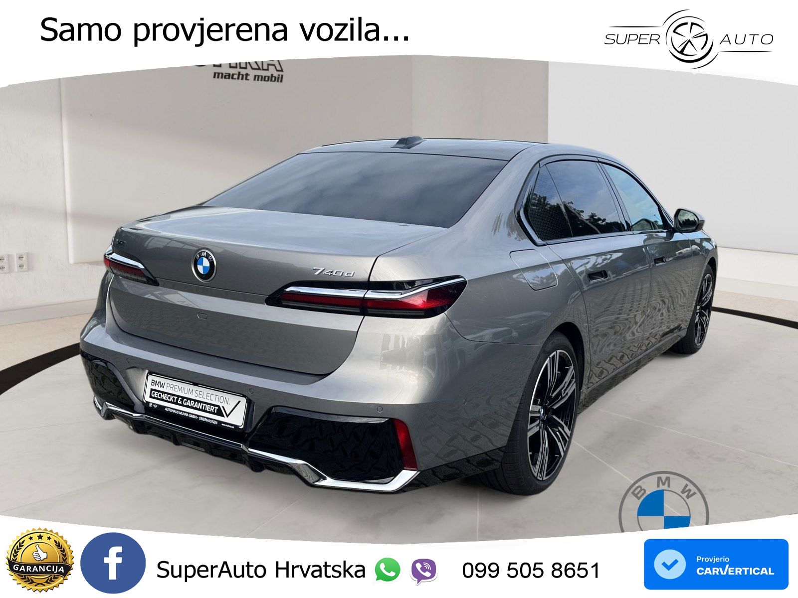 BMW 740d (299 KS) xDrive Steptronic M Sport ACC+HEAD+4xGR SJED+360+PANO