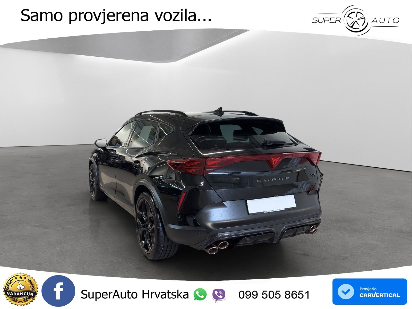 Cupra Formentor VZ5 2.5 TSI (390 KS) 4Drive DSG ACC+GR SJED+360+PANO
