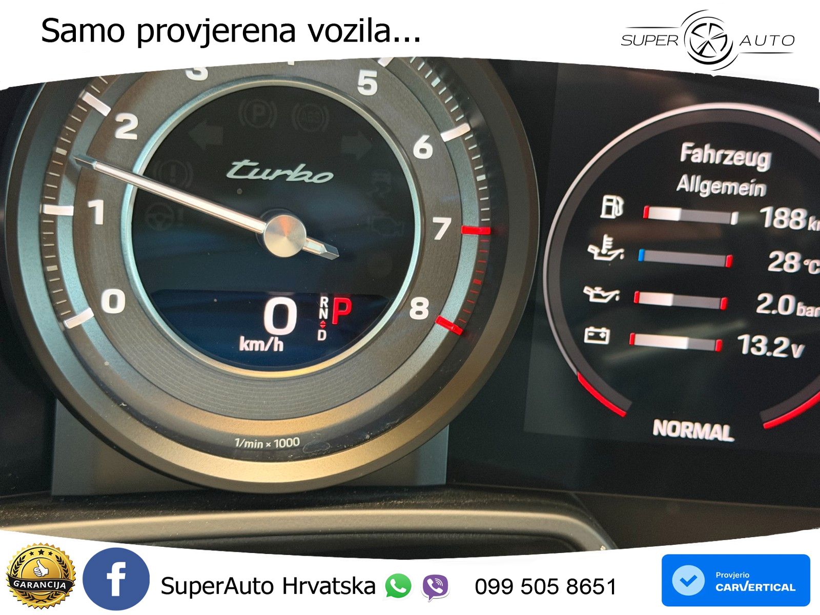 Porsche 911 Turbo 3.8 (580 KS) PDK