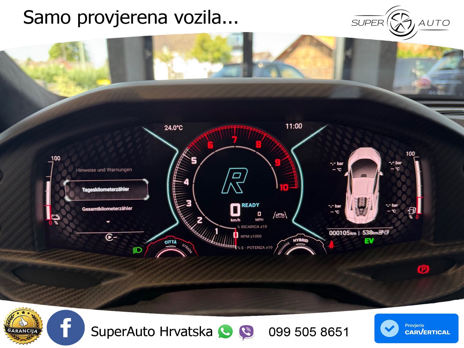 Lamborghini Revuelto 6.5 V12 (1015 KS) 4WD DCT