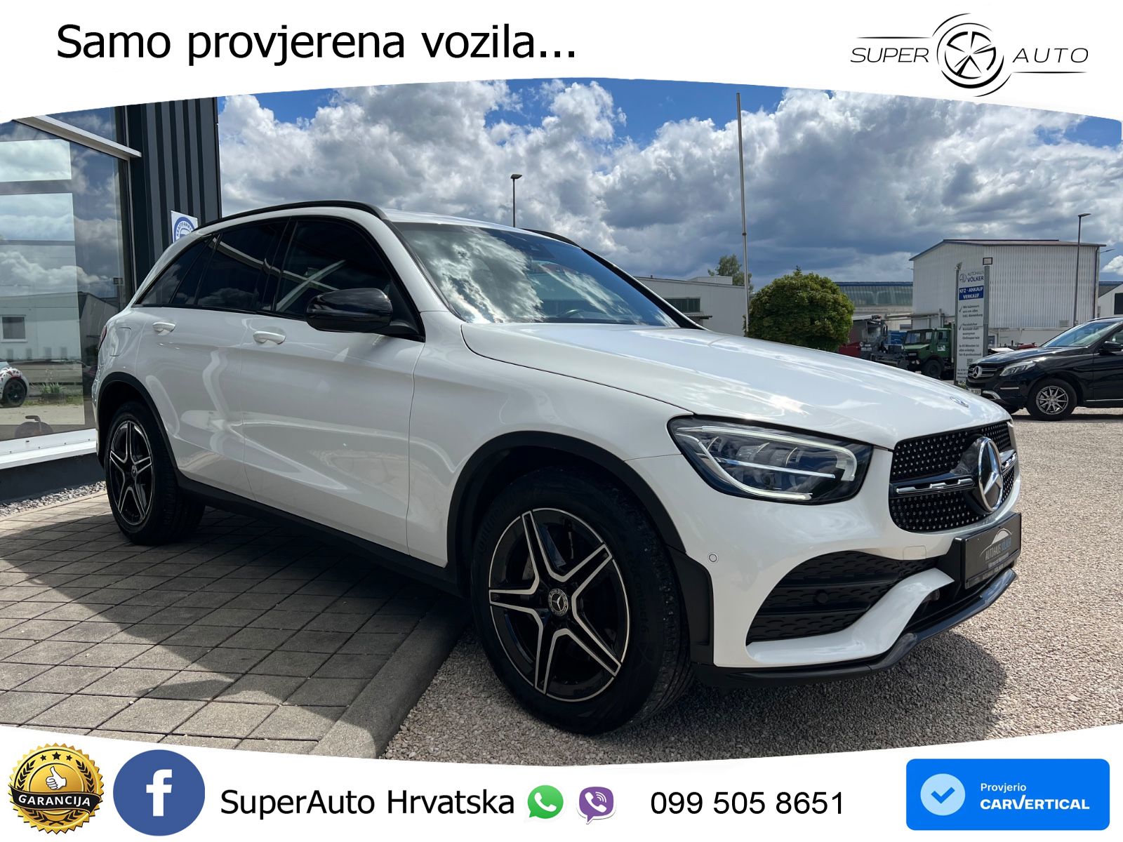 Mercedes GLC 300d (245 KS) 4MATIC G-TRONIC AMG LED+GR SJED+ACC
