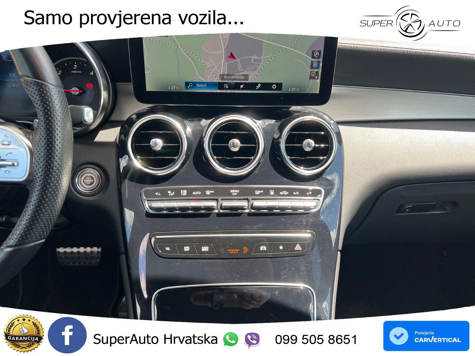 Mercedes GLC 300d (245 KS) 4MATIC G-TRONIC AMG LED+GR SJED+ACC