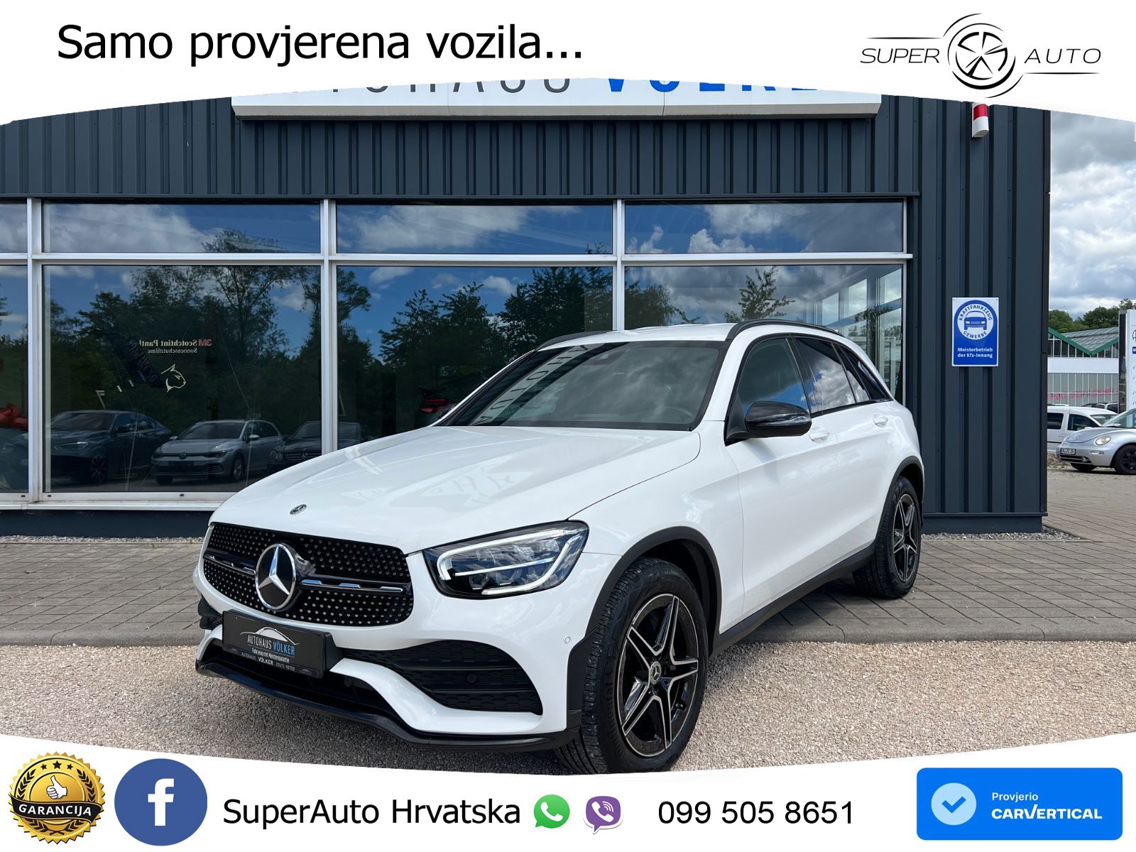 Mercedes GLC 300d (245 KS) 4MATIC G-TRONIC AMG LED+GR SJED+ACC