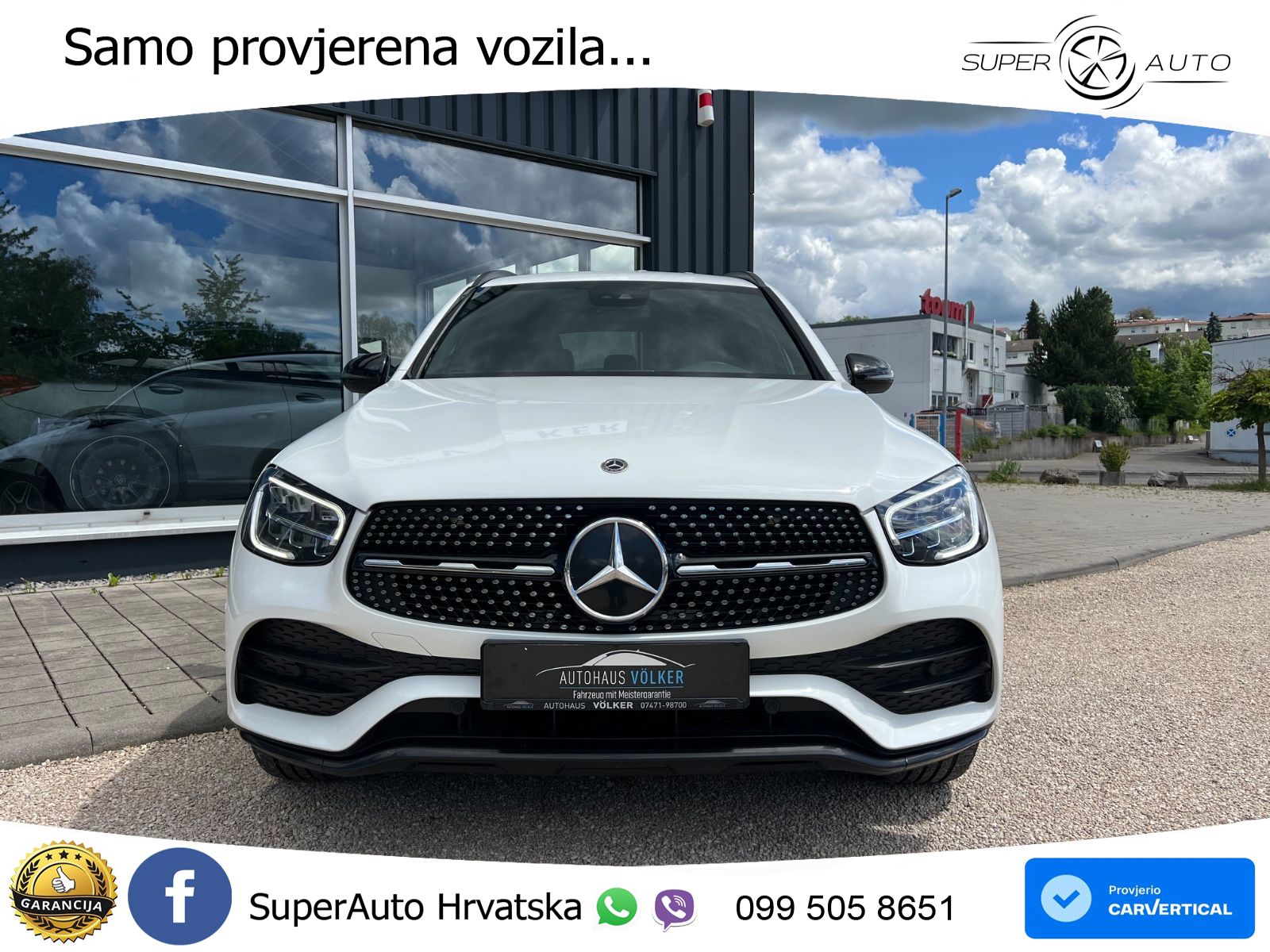 Mercedes GLC 300d (245 KS) 4MATIC G-TRONIC AMG LED+GR SJED+ACC