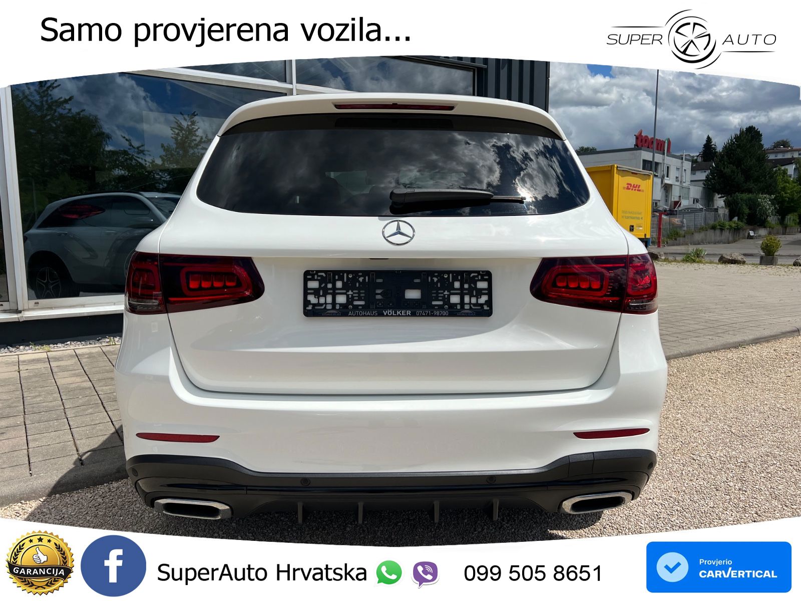 Mercedes GLC 300d (245 KS) 4MATIC G-TRONIC AMG LED+GR SJED+ACC