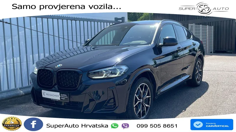 BMW X4 30d (286 KS) xDrive Steptronic M Sport LED+GR SJED+ACC