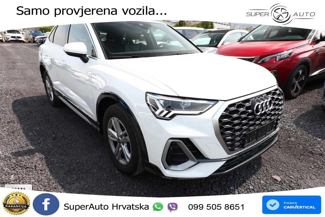 Audi Q3 II Sportback 35 TFSI (150 KS) S tronic S line