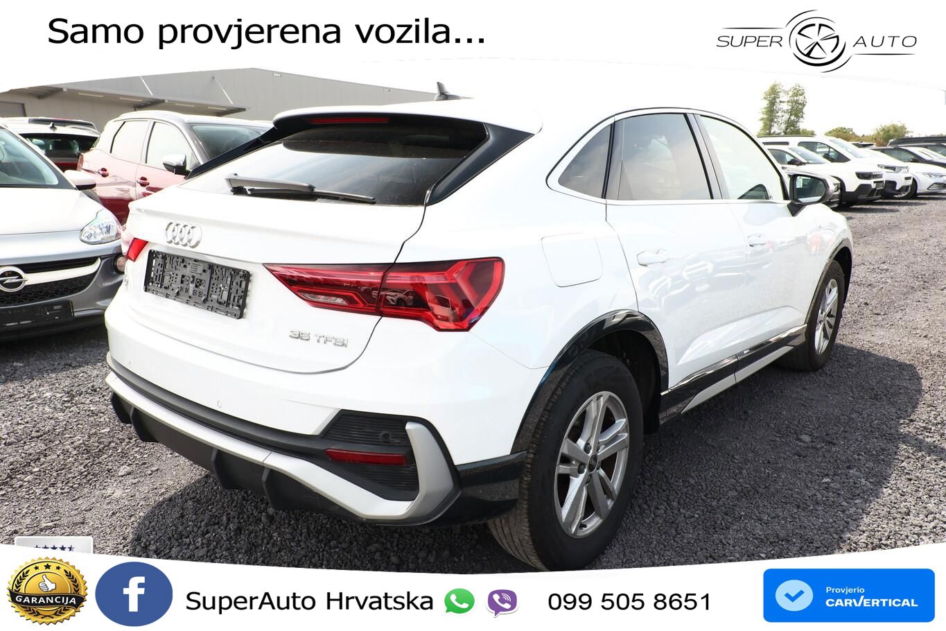 Audi Q3 II Sportback 35 TFSI (150 KS) S tronic S line