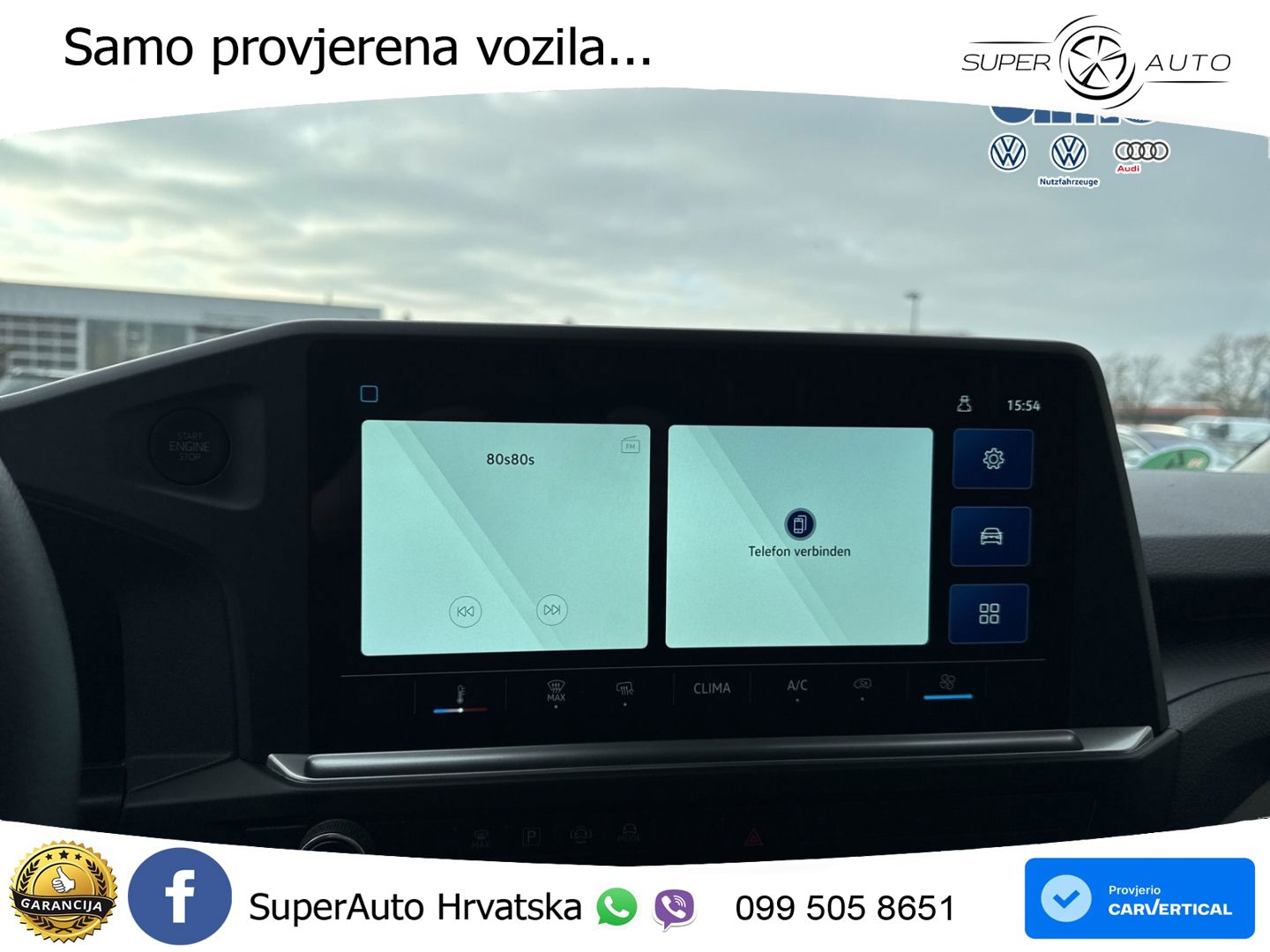 Volkswagen T7 Transporter KR 2.0 TDI Digitales Cockpit LED 110 KS