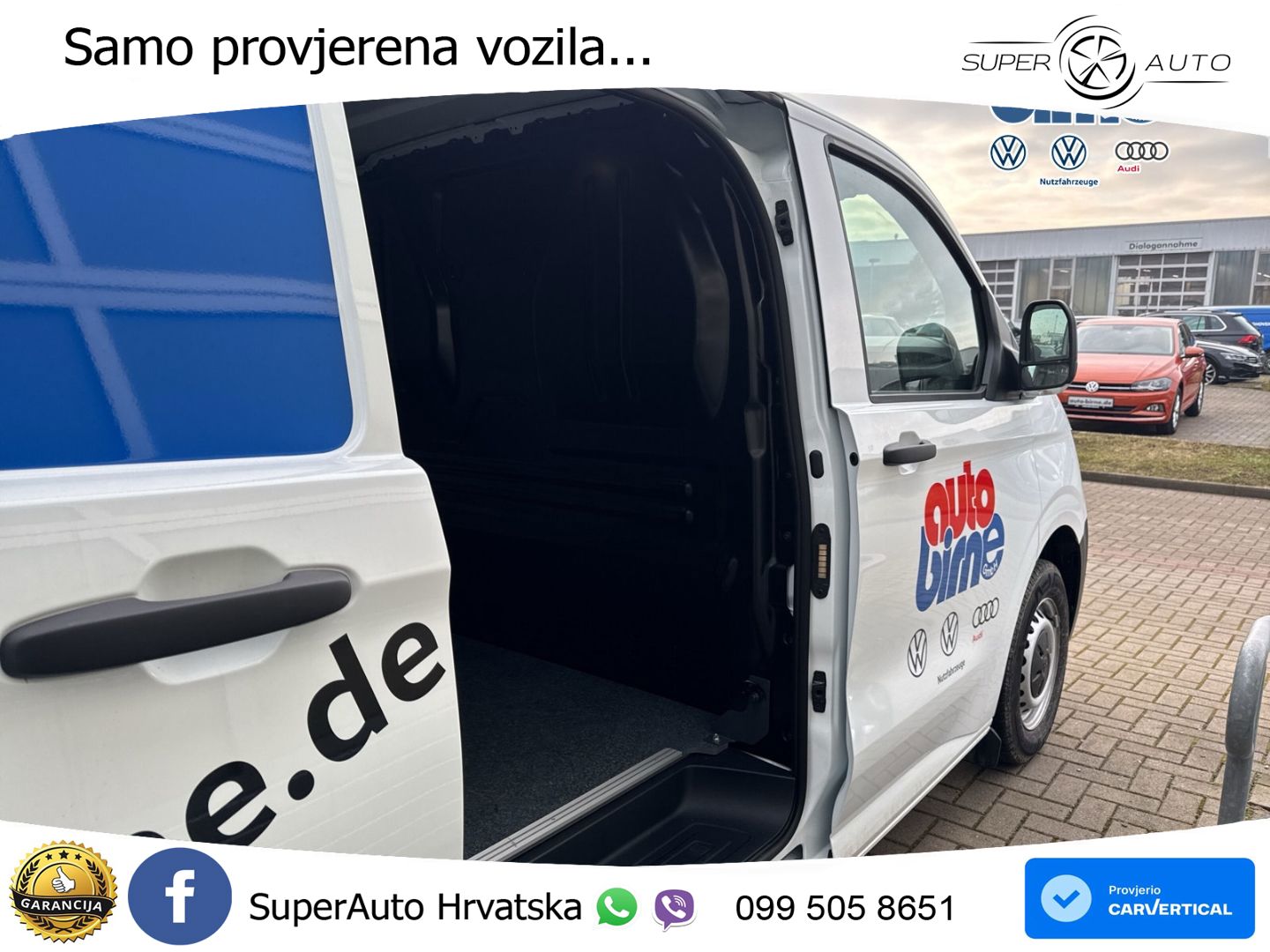 Volkswagen T7 Transporter KR 2.0 TDI Digitales Cockpit LED 110 KS