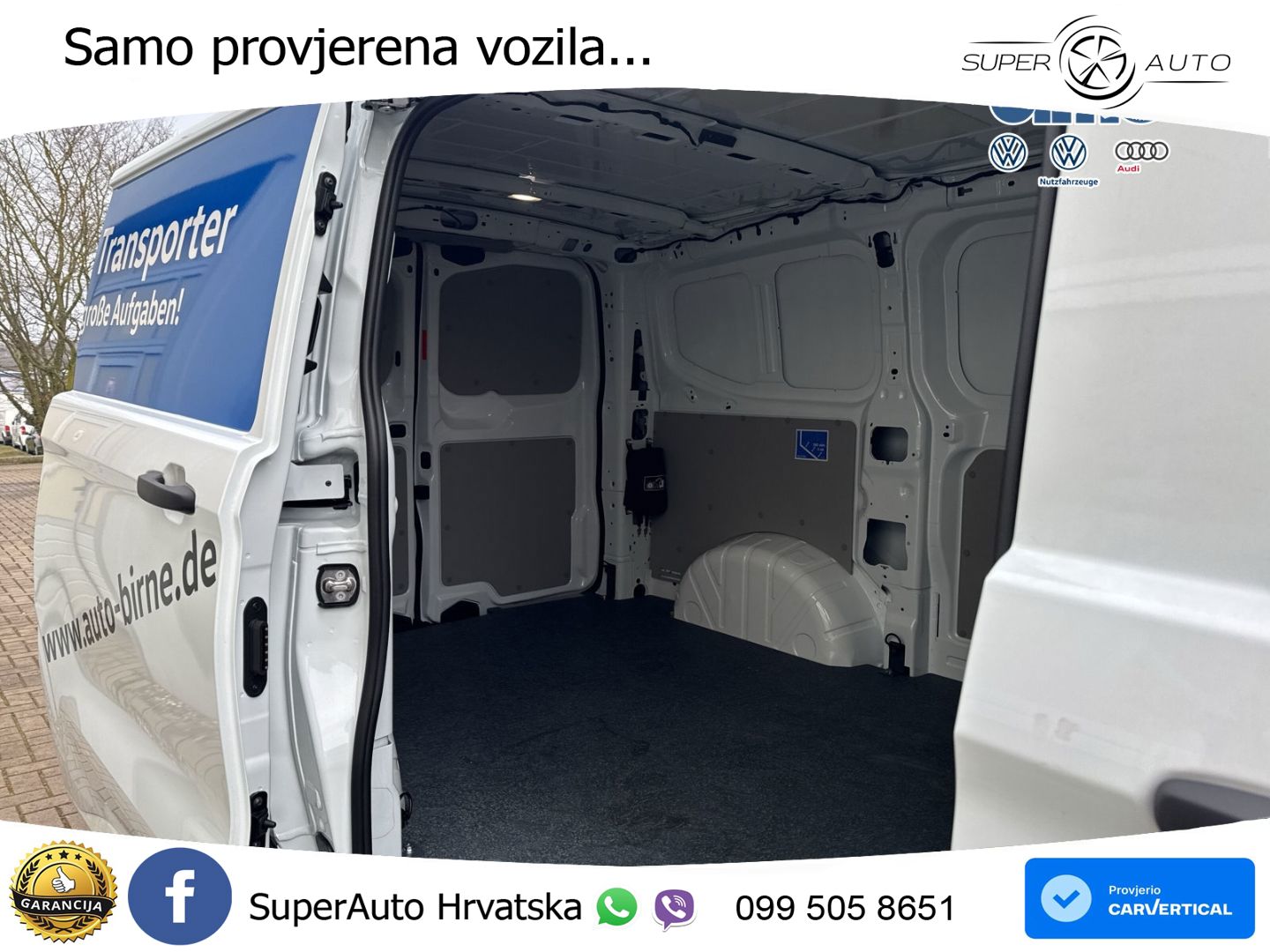 Volkswagen T7 Transporter KR 2.0 TDI Digitales Cockpit LED 110 KS