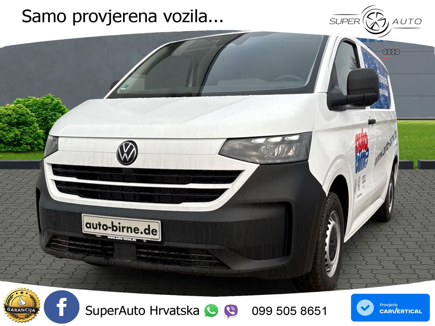 Volkswagen T7 Transporter KR 2.0 TDI Digitales Cockpit LED 110 KS