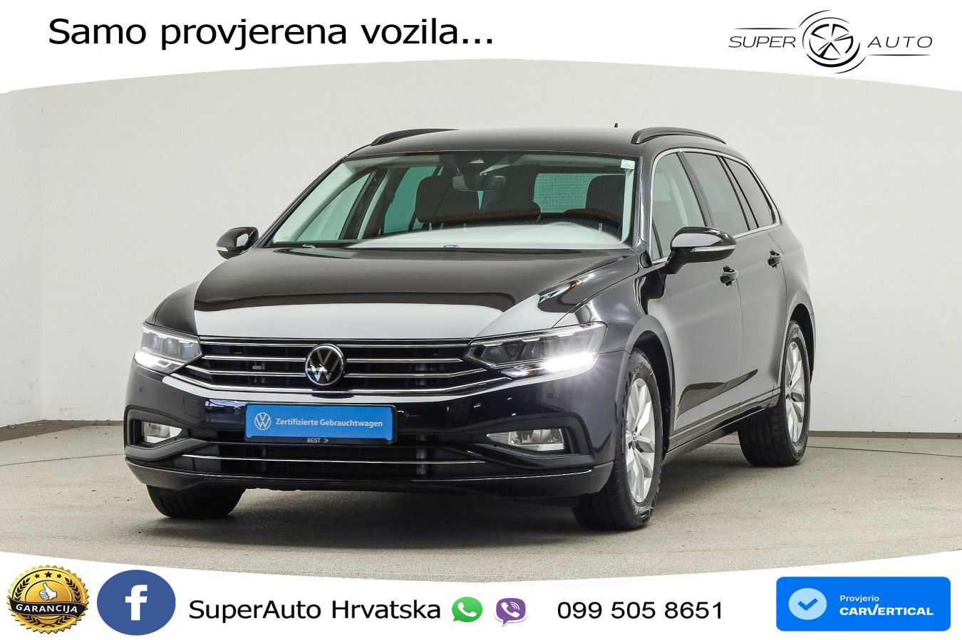Volkswagen Passat Variant 2.0 TDI (150 KS) DSG Business LED+GR SJED+ACC