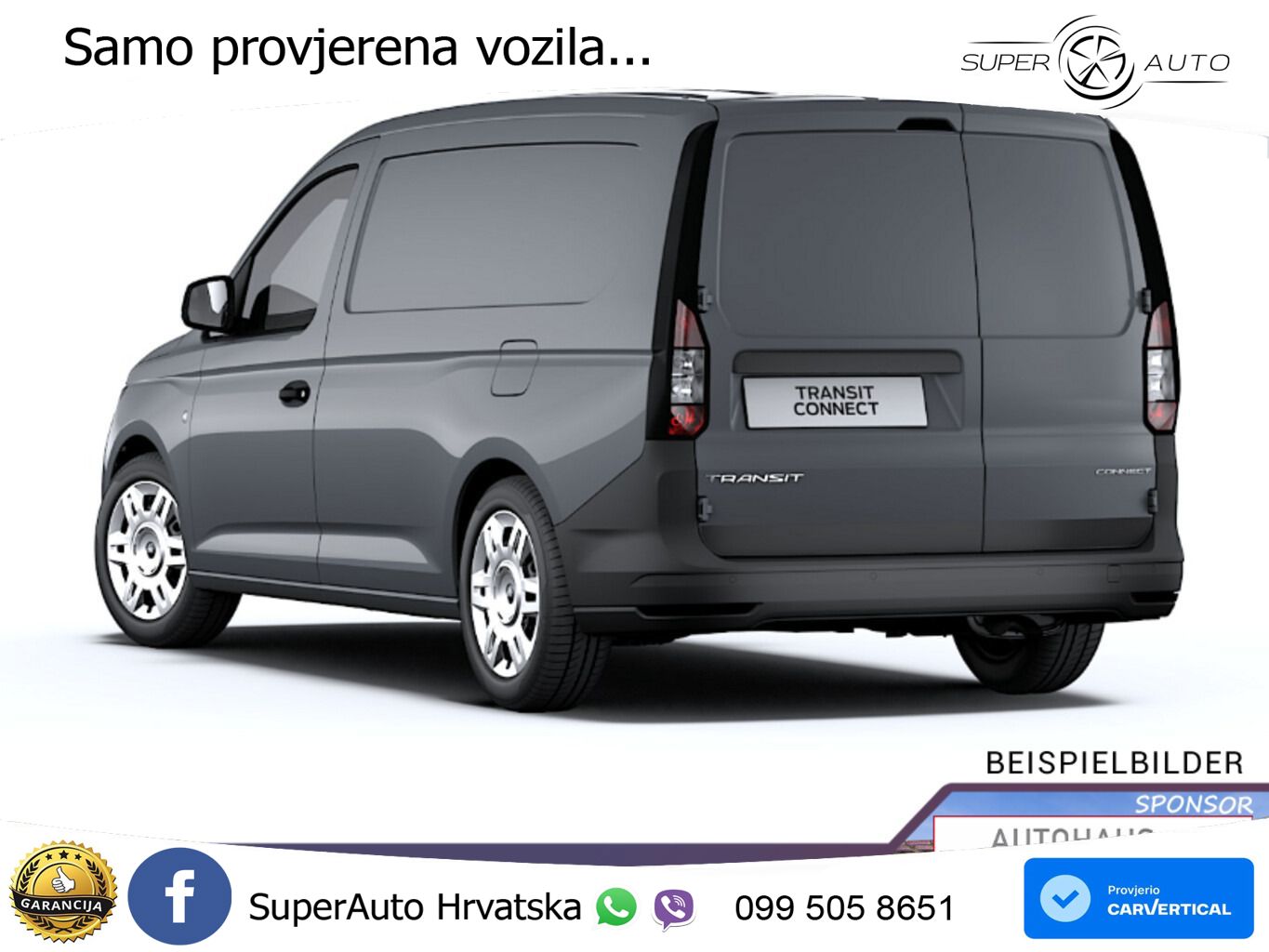 Ford Transit Connect L2 Aut Trend SHZ UVP-27%* 122 KS
