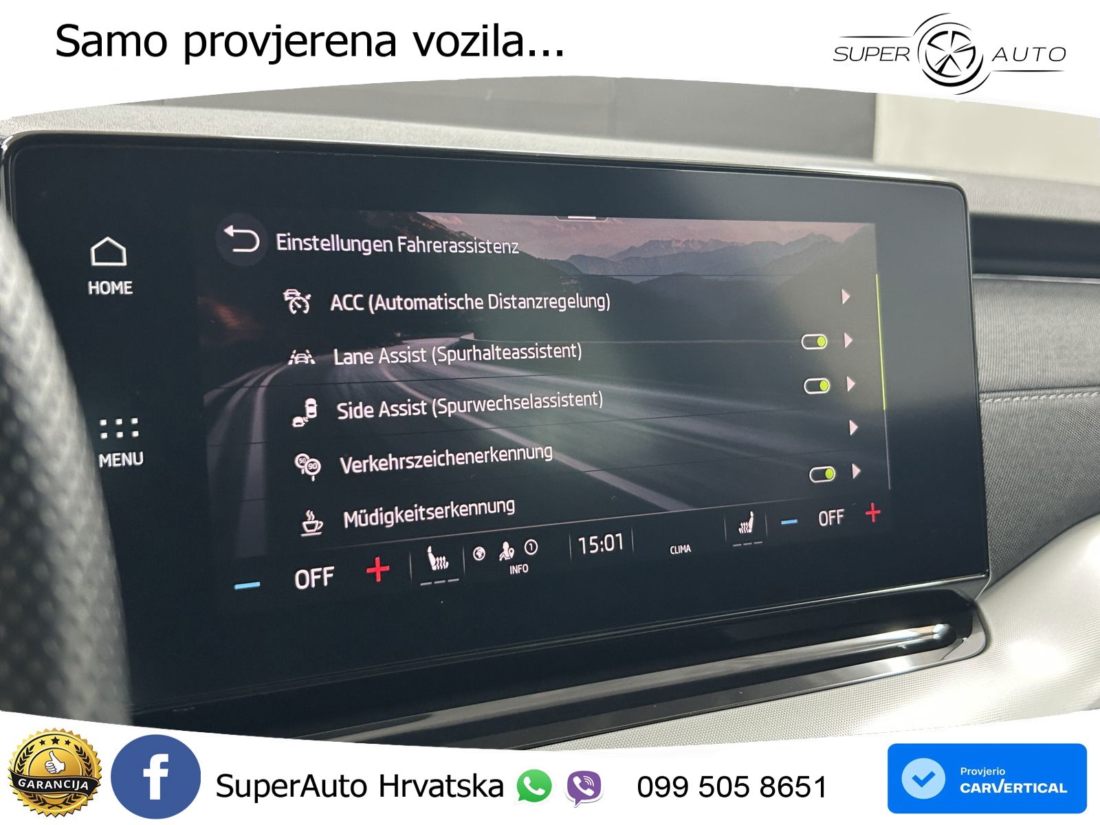 Škoda Octavia Combi iV 1.4 TSI (204 KS) DSG LED+GR SJED+ACC