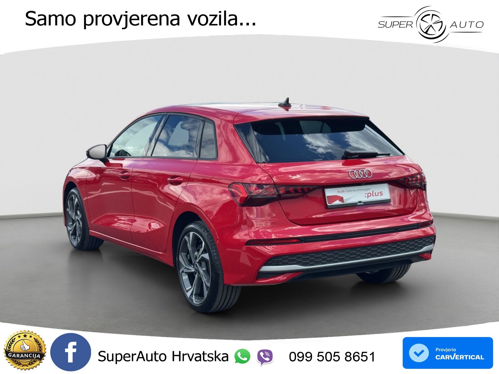 Audi A3 Sportback 30 TFSI (116 KS) Mild Hybrid S tronic advanced LED+GR SJED+ACC