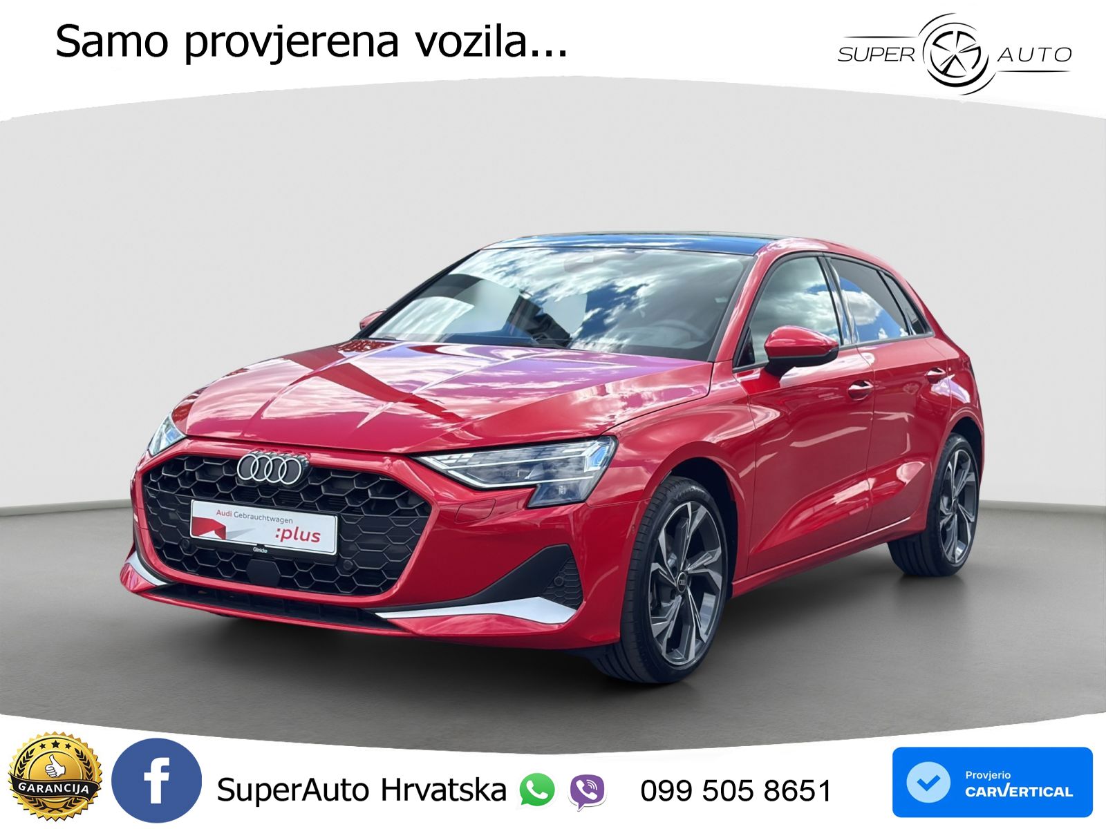 Audi A3 Sportback 30 TFSI (116 KS) Mild Hybrid S tronic advanced LED+GR SJED+ACC