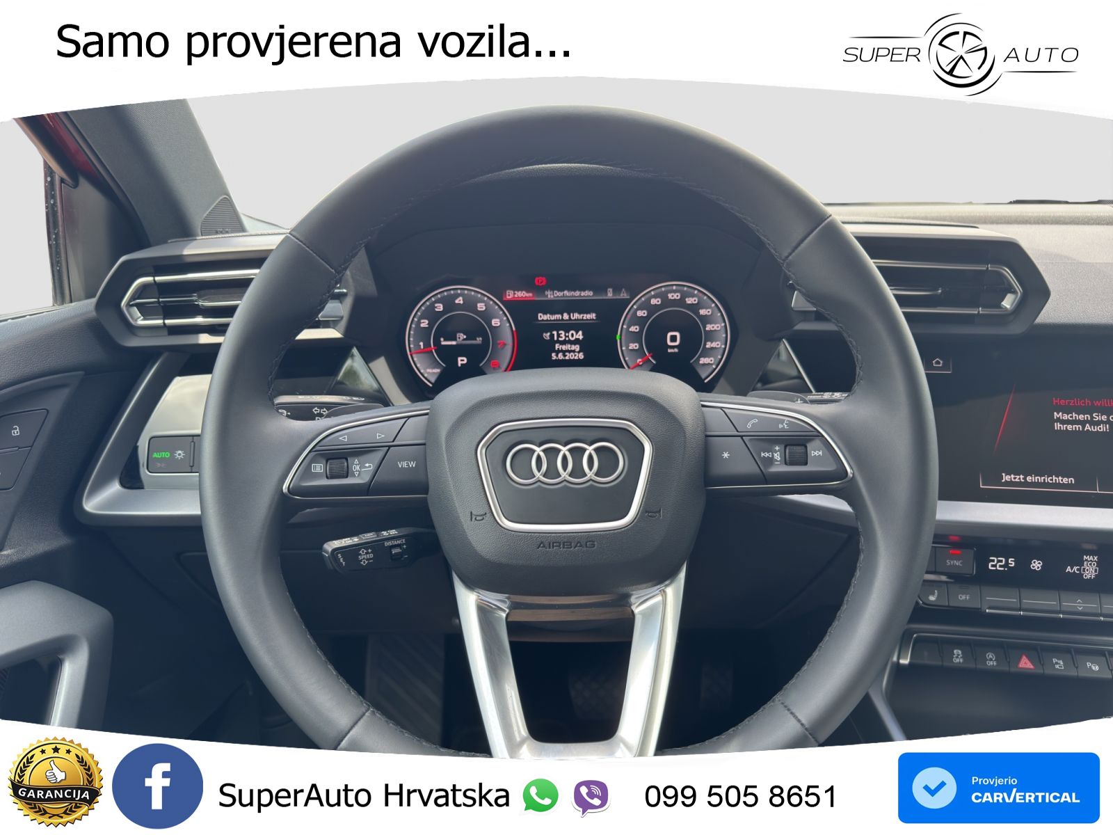 Audi A3 Sportback 30 TFSI (116 KS) Mild Hybrid S tronic advanced LED+GR SJED+ACC