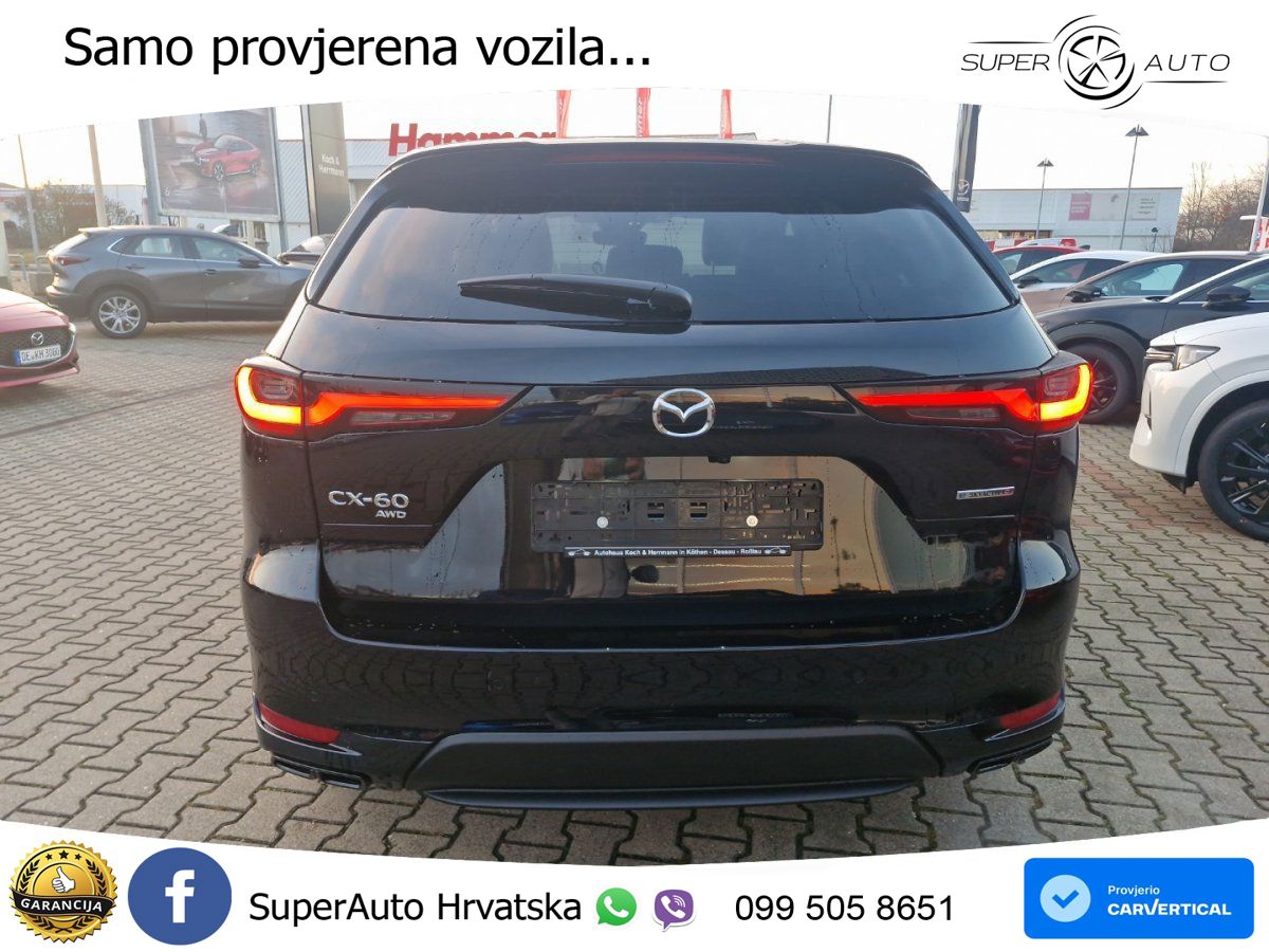 Mazda CX-60 3.3 e-Skyactiv D (254 KS) AWD Automatic MATRIX+GR SJED+KAM