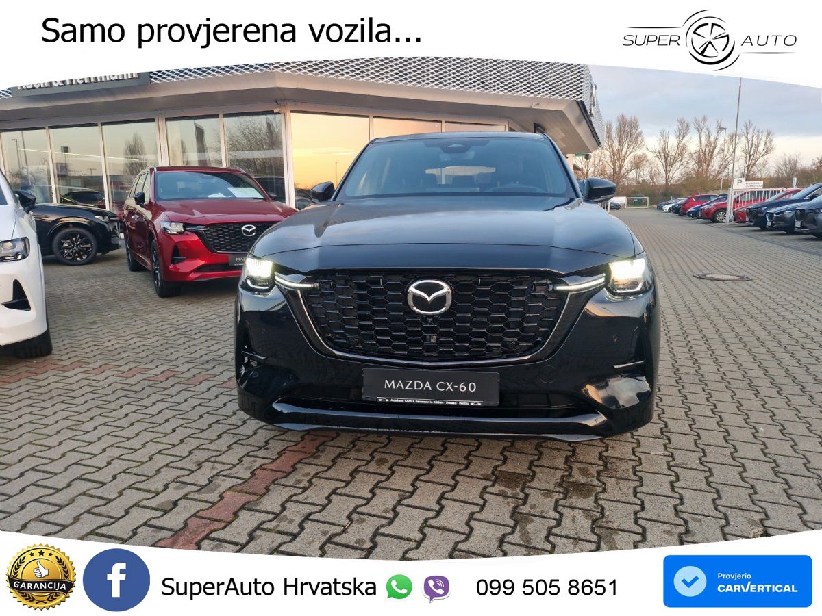 Mazda CX-60 3.3 e-Skyactiv D (254 KS) AWD Automatic MATRIX+GR SJED+KAM
