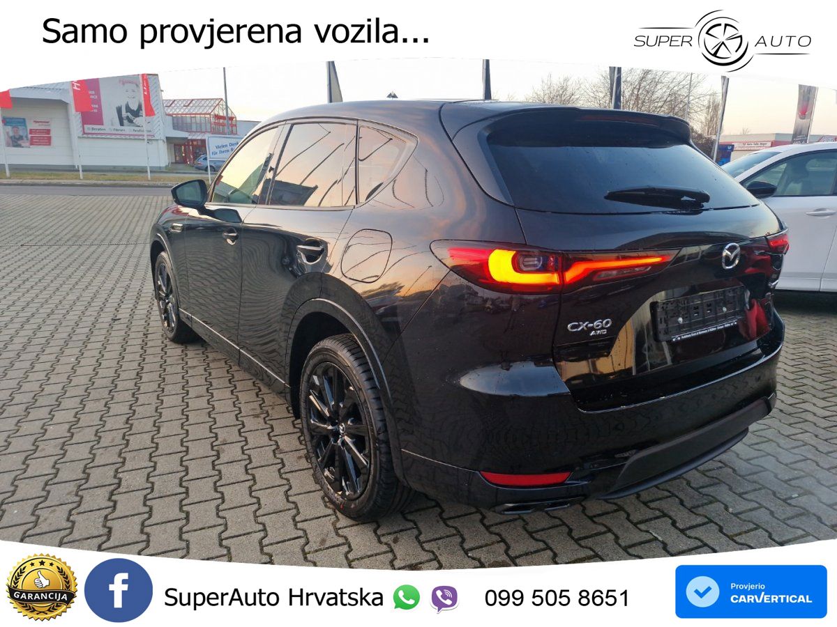 Mazda CX-60 3.3 e-Skyactiv D (254 KS) AWD Automatic MATRIX+GR SJED+KAM