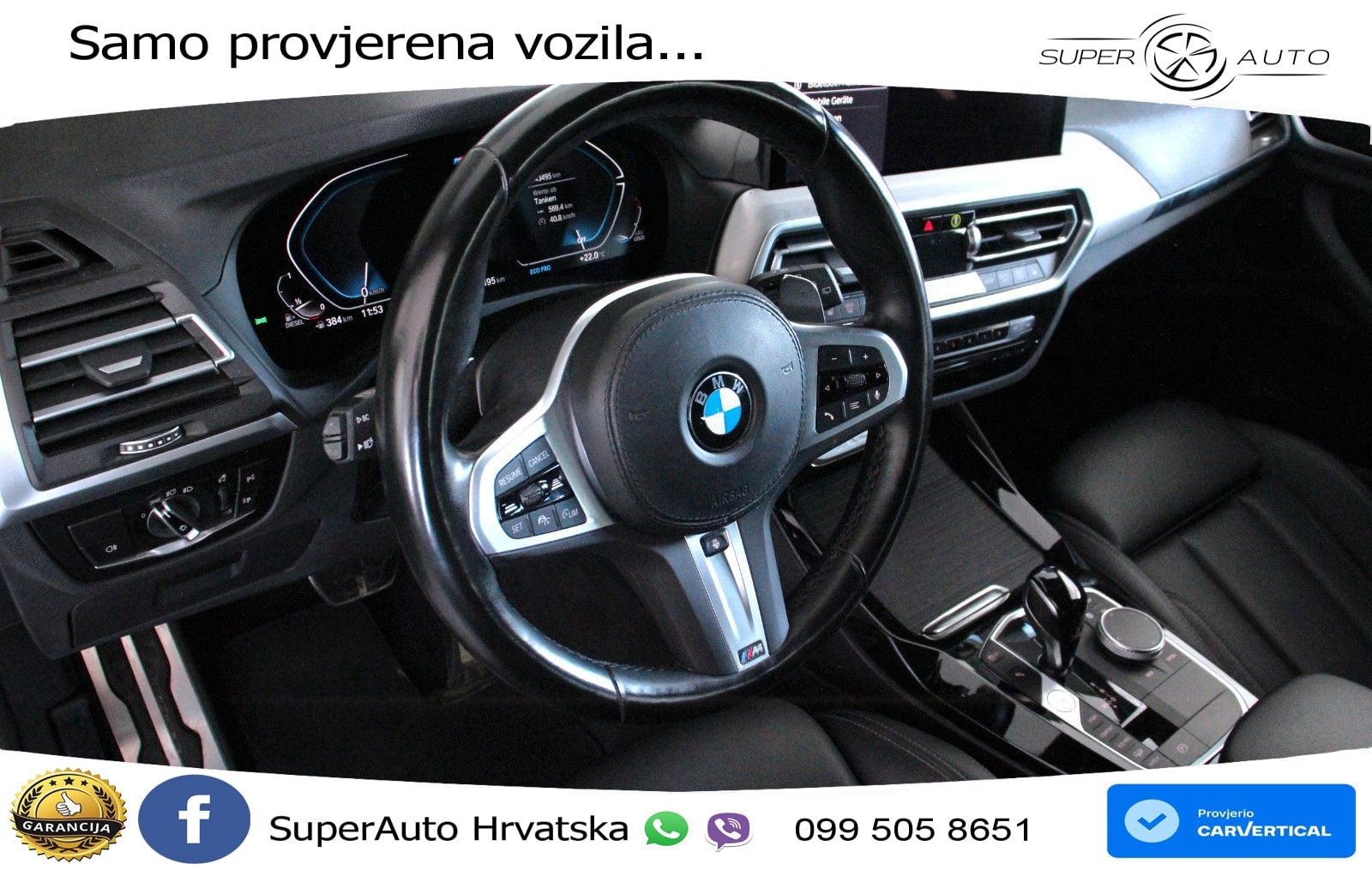 BMW X3 20d xDrive Steptronic M Sport LED+GR SJED+ACC