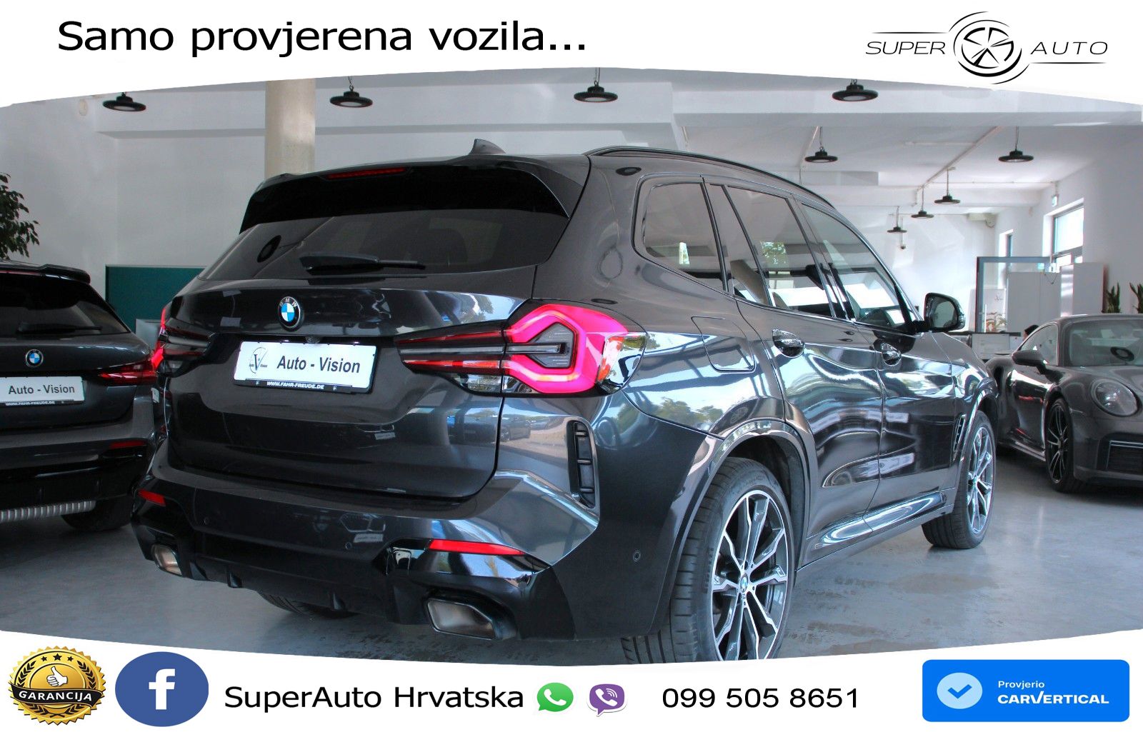 BMW X3 20d xDrive Steptronic M Sport LED+GR SJED+ACC