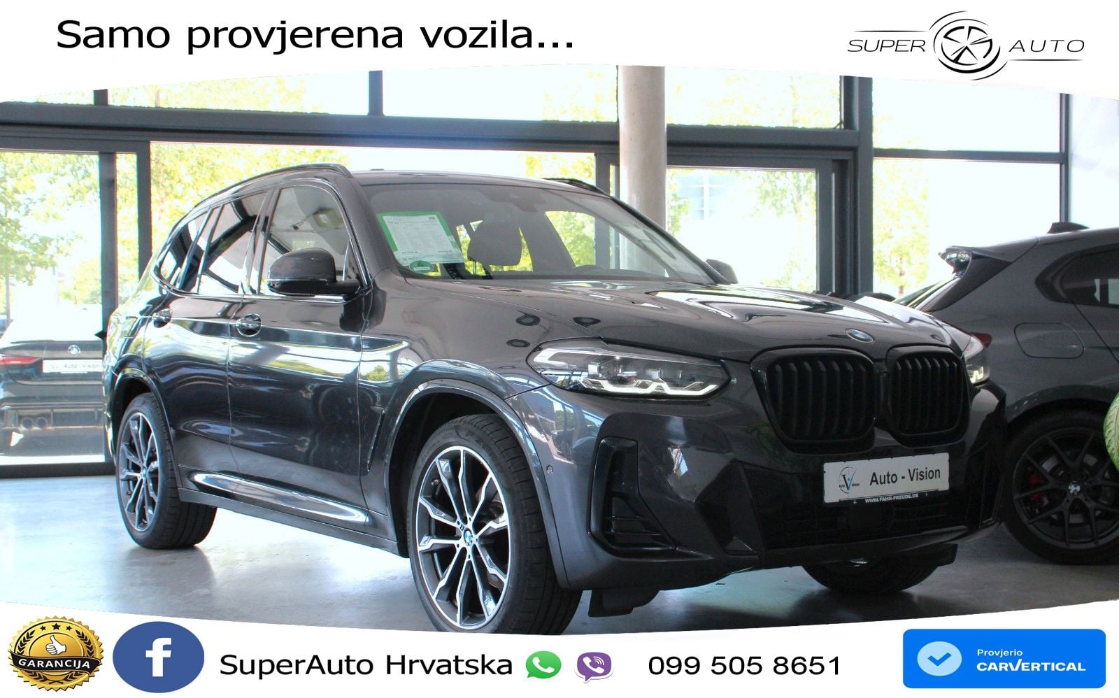 BMW X3 20d xDrive Steptronic M Sport LED+GR SJED+ACC