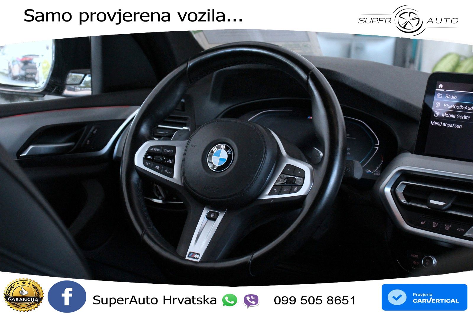 BMW X3 20d xDrive Steptronic M Sport LED+GR SJED+ACC