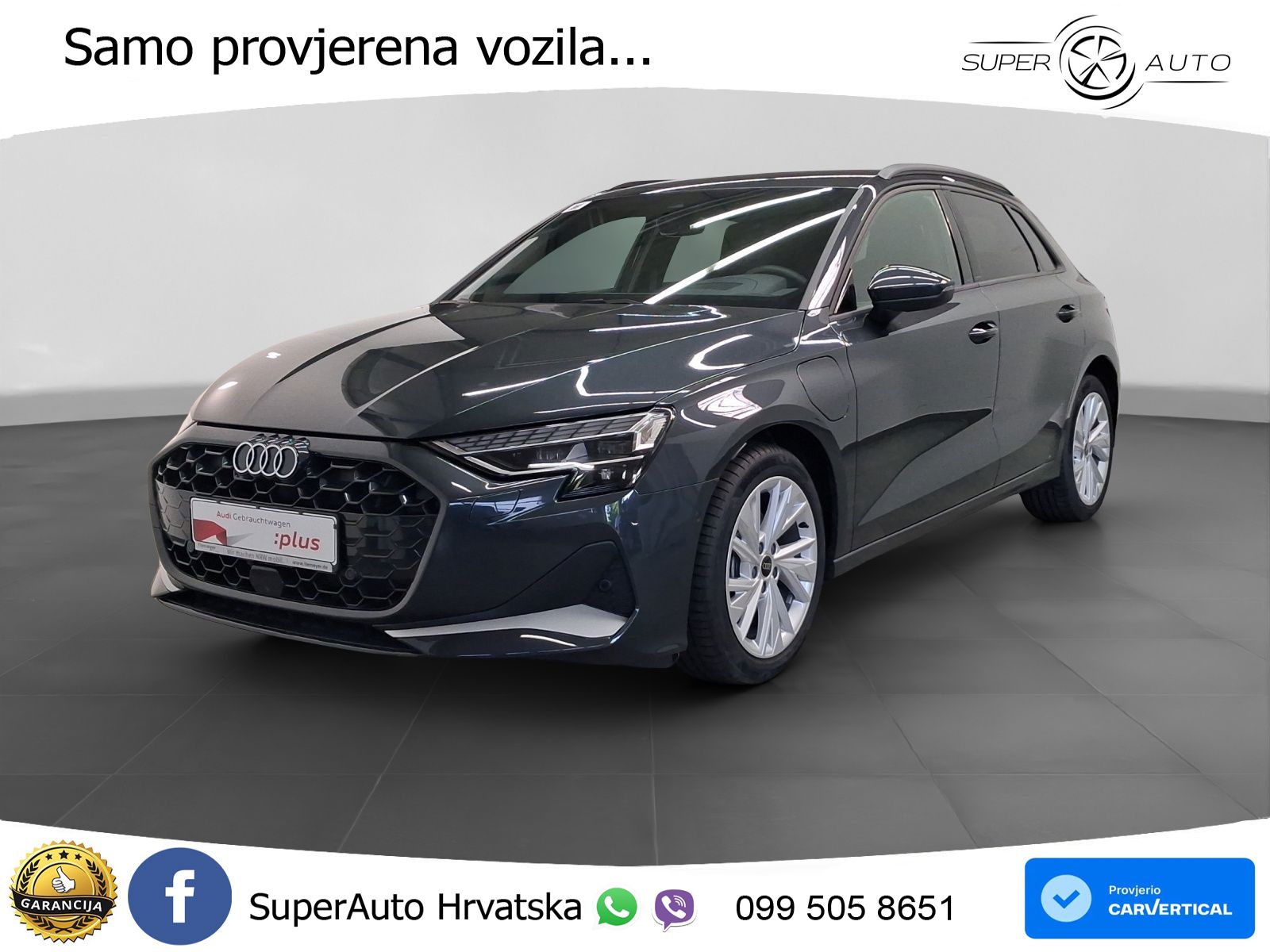 Audi A3 Sportback 40 TFSI e (204 KS) Plug-in Hybrid S tronic S line LED+GR SJED+ACC